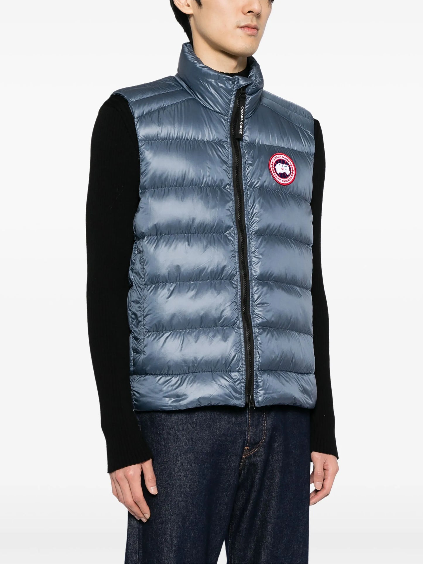 Crofton logo-appliqué gilet