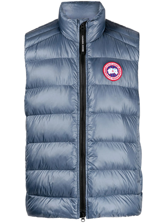 Crofton logo-appliqué gilet