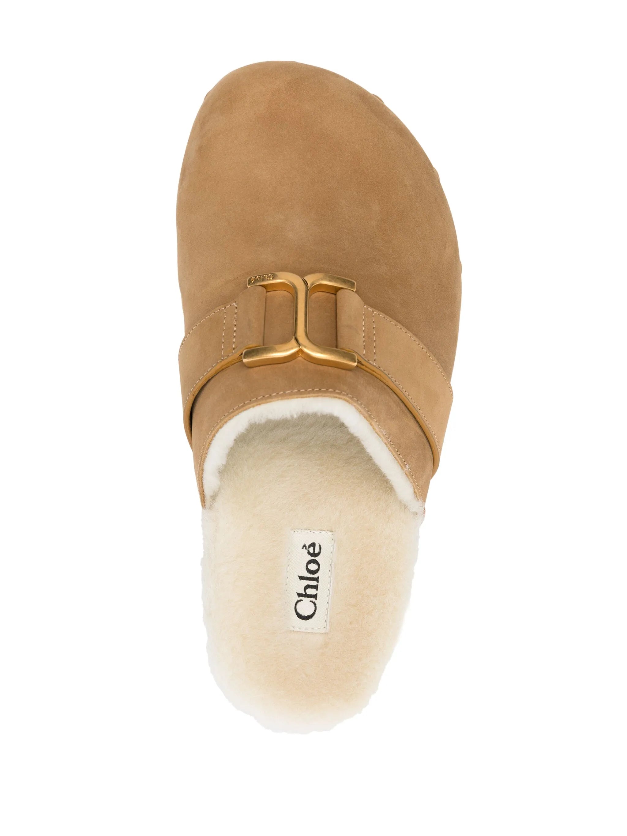 Marcie shearling clogs