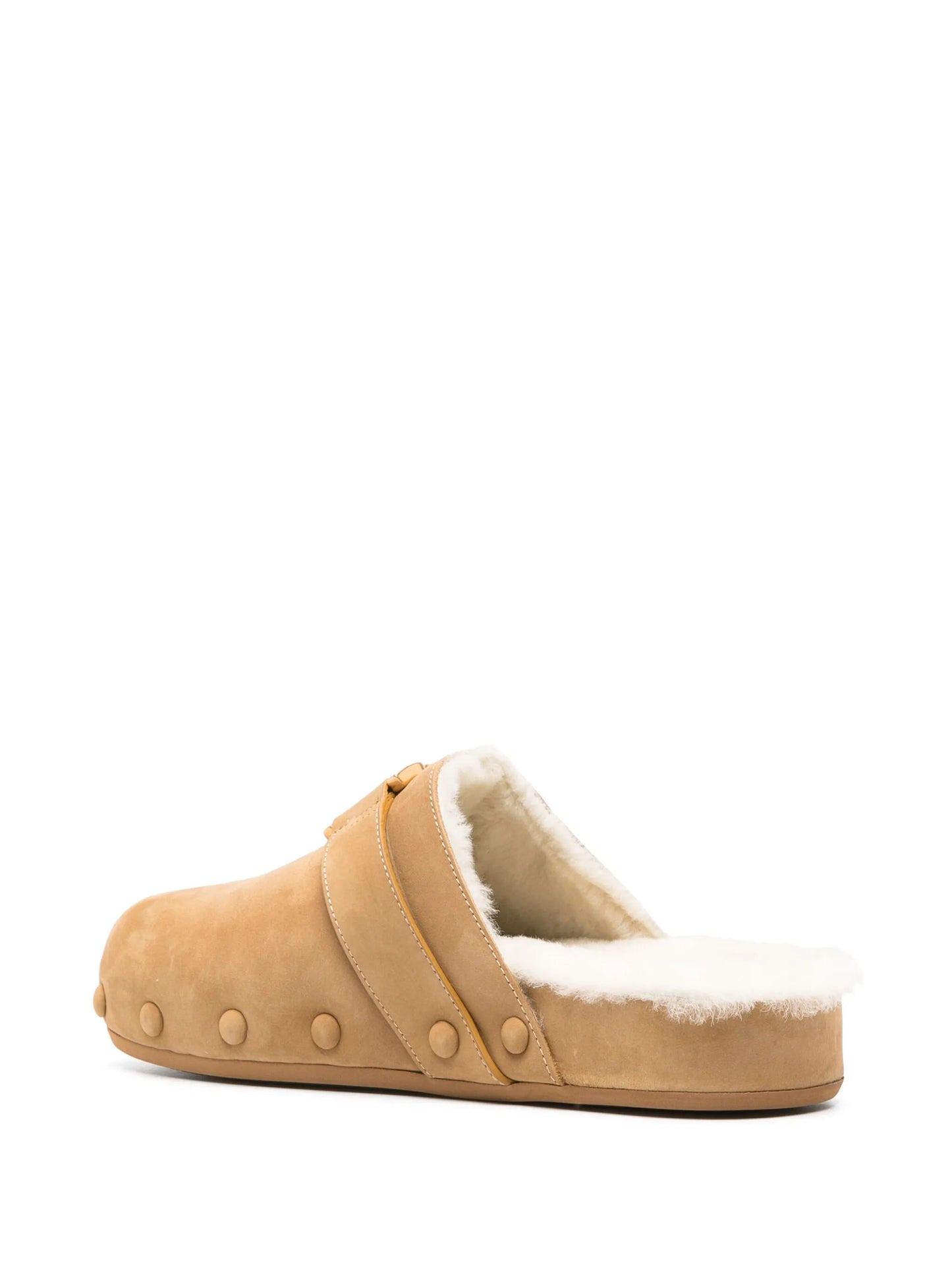 Marcie shearling clogs