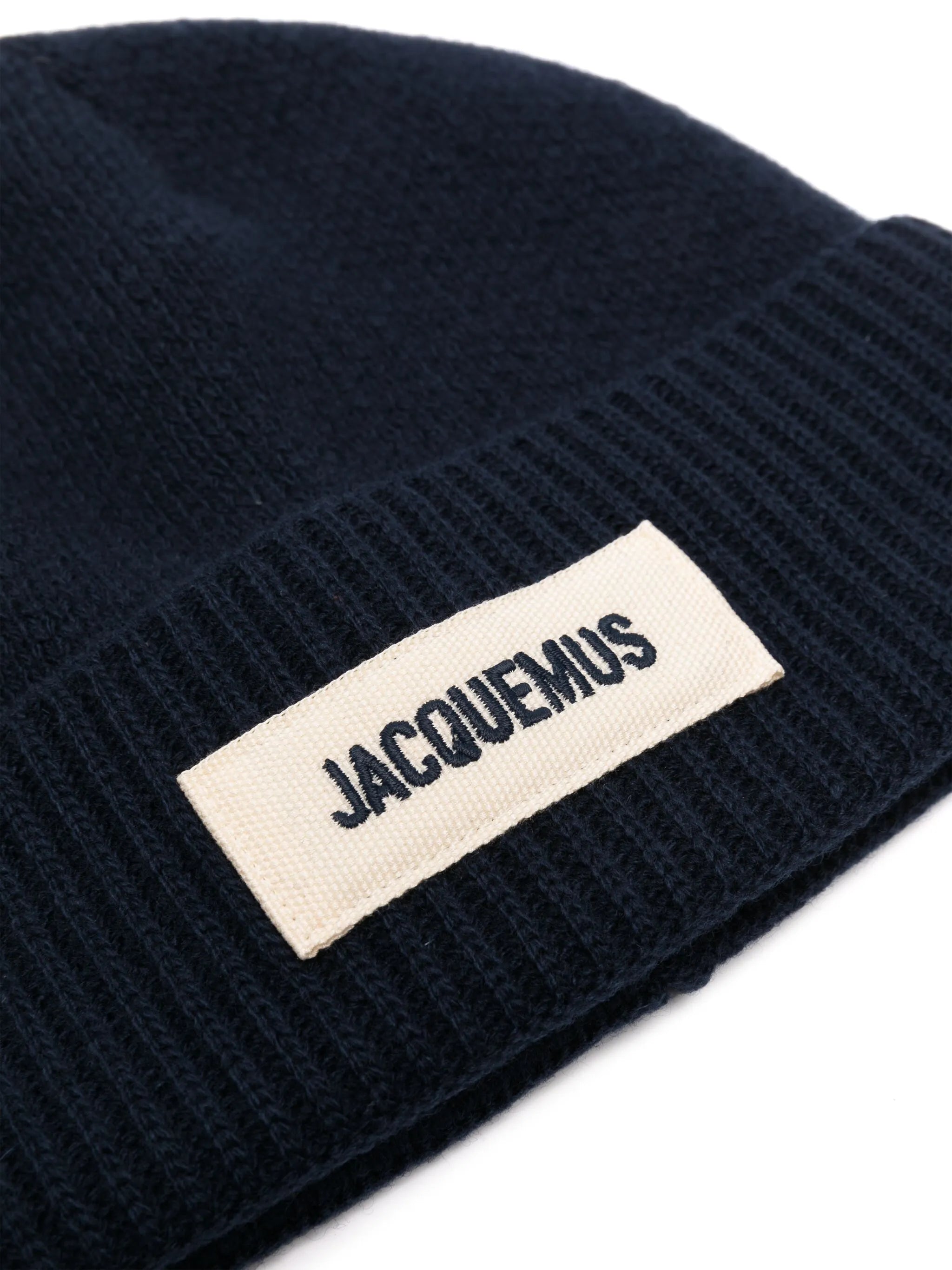 Le Bonnet Jacquemus ribbed-knit beanie
