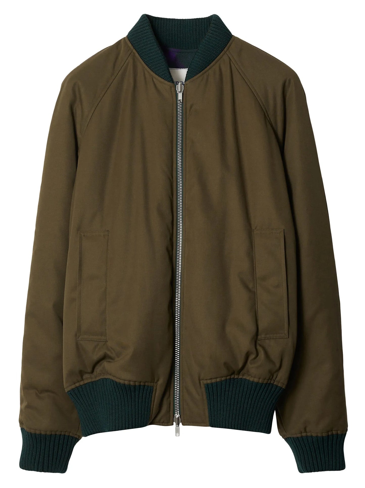 reversible bomber jacket