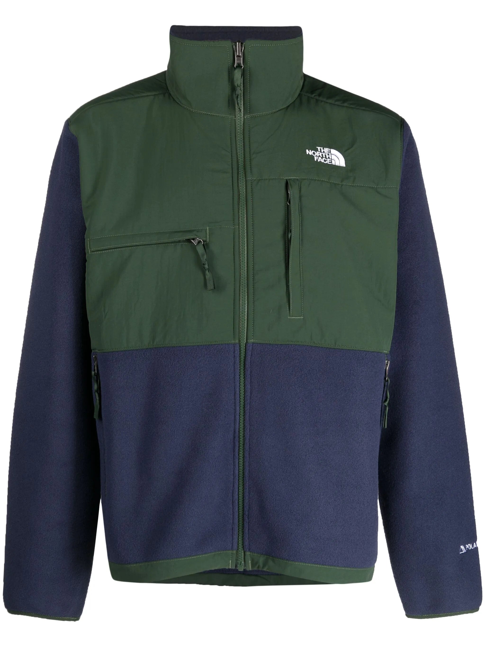 Denali logo-print panelled jacket