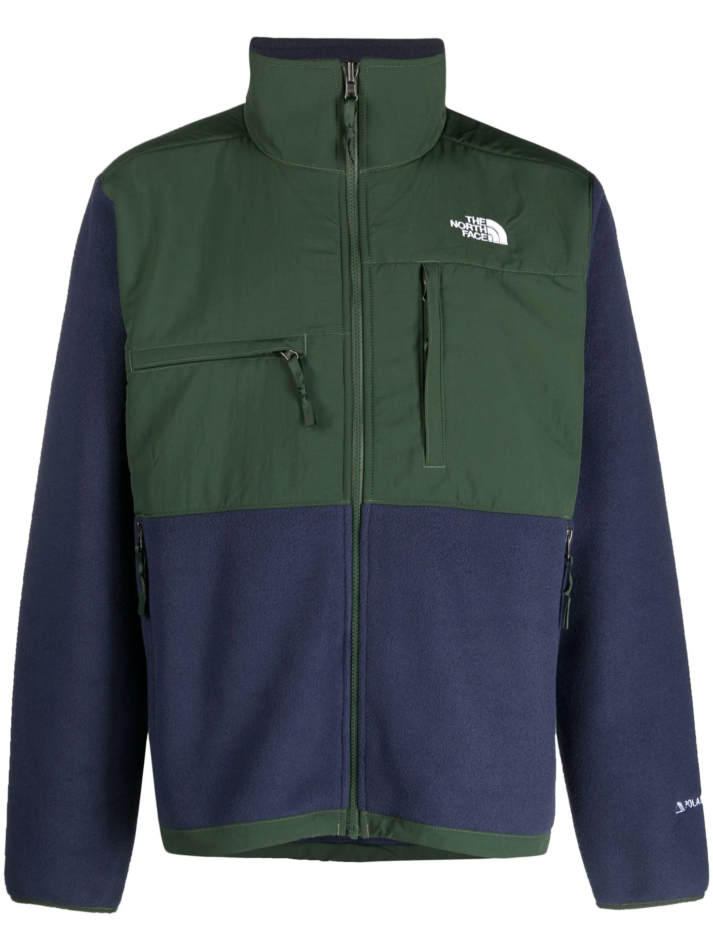 Denali logo-print panelled jacket