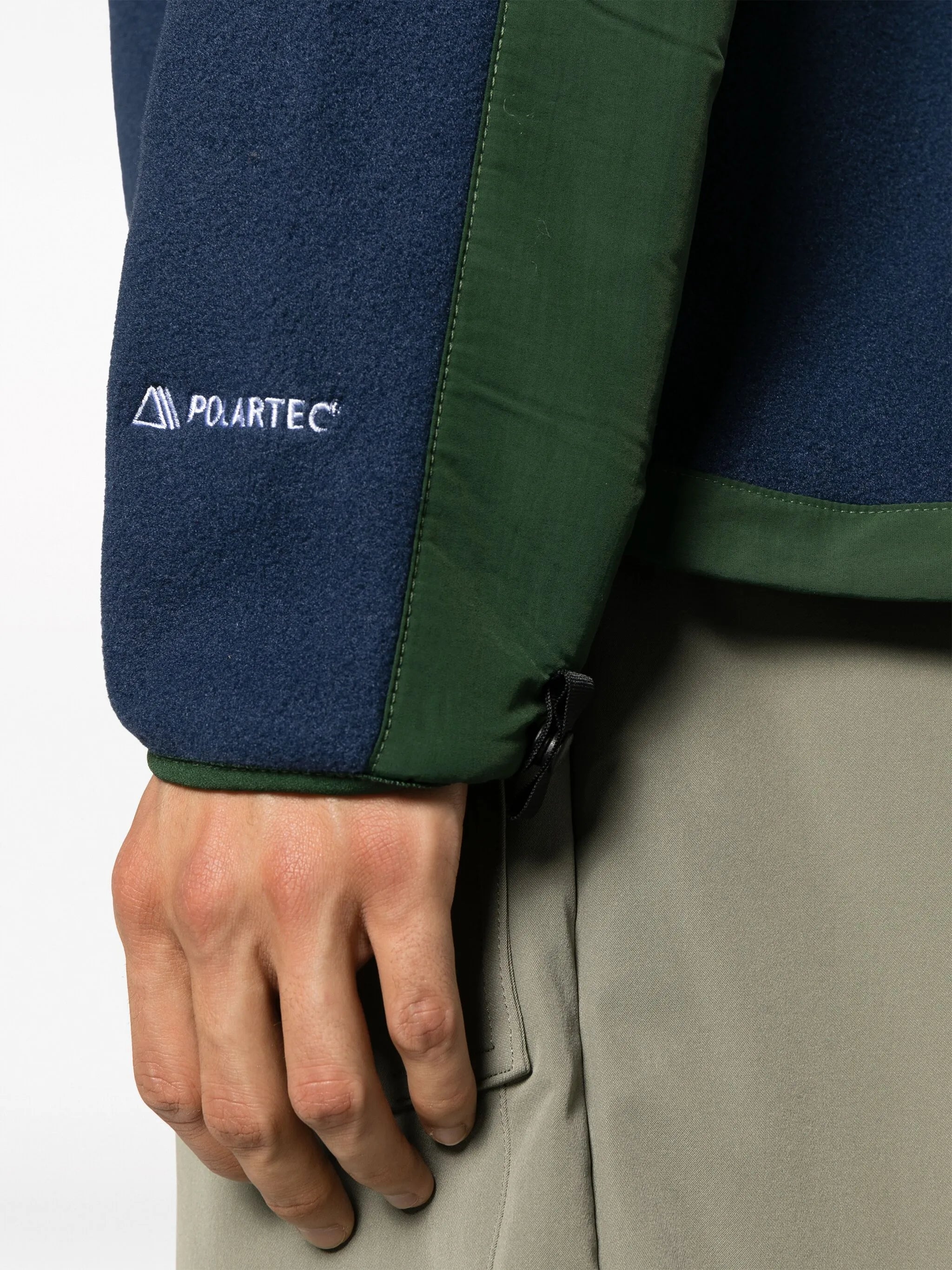 Denali logo-print panelled jacket