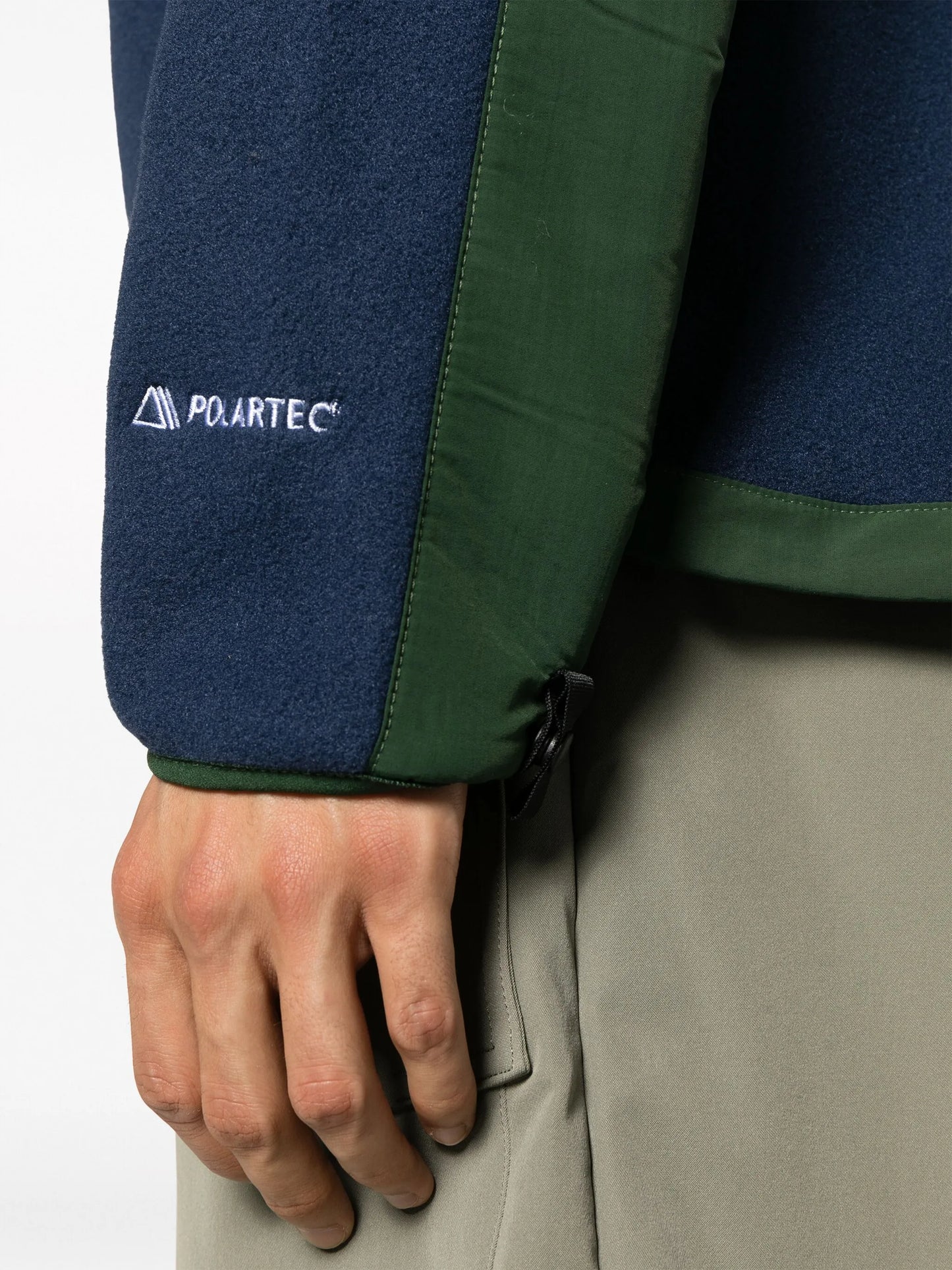 Denali logo-print panelled jacket