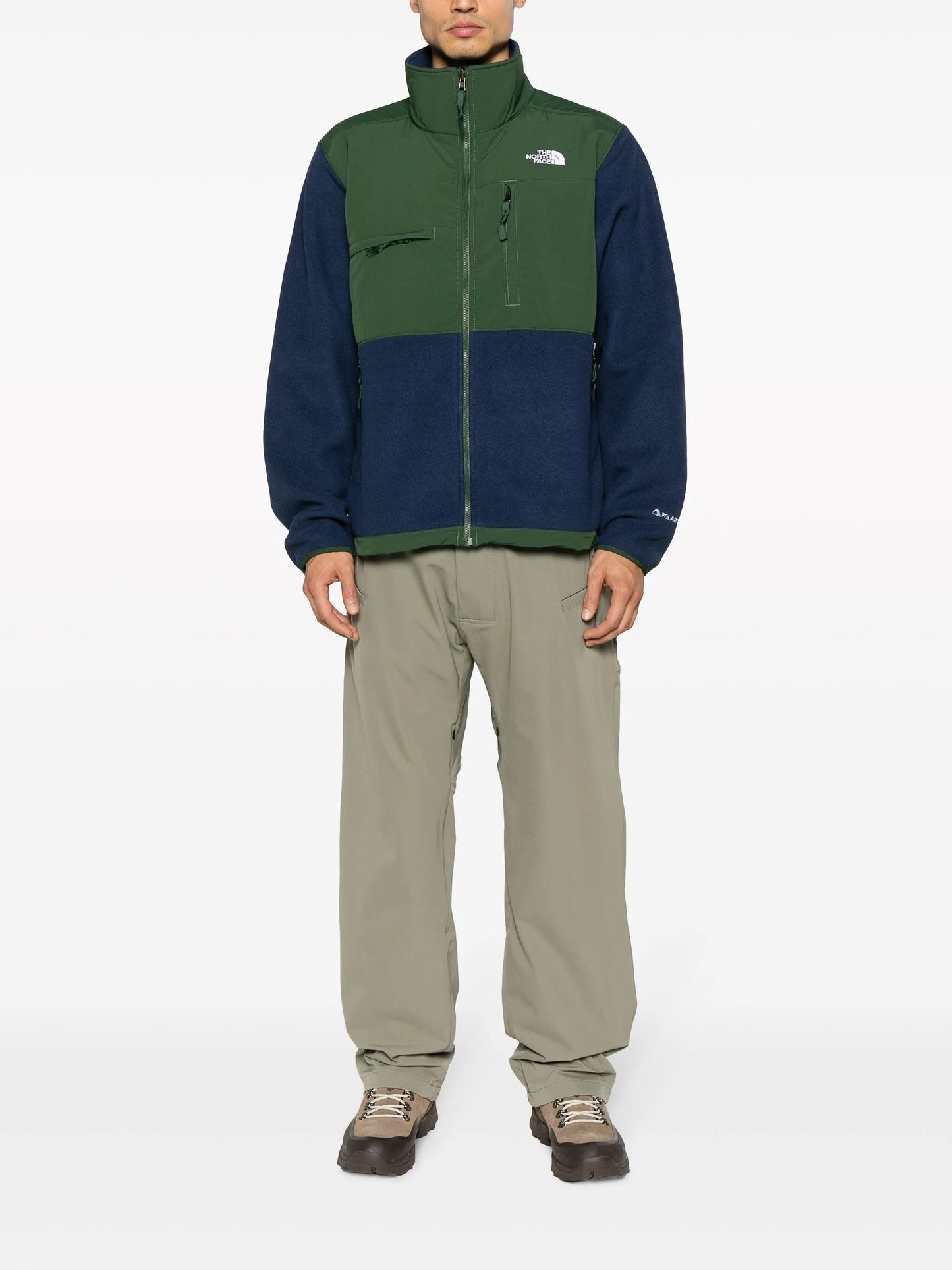 Denali logo-print panelled jacket