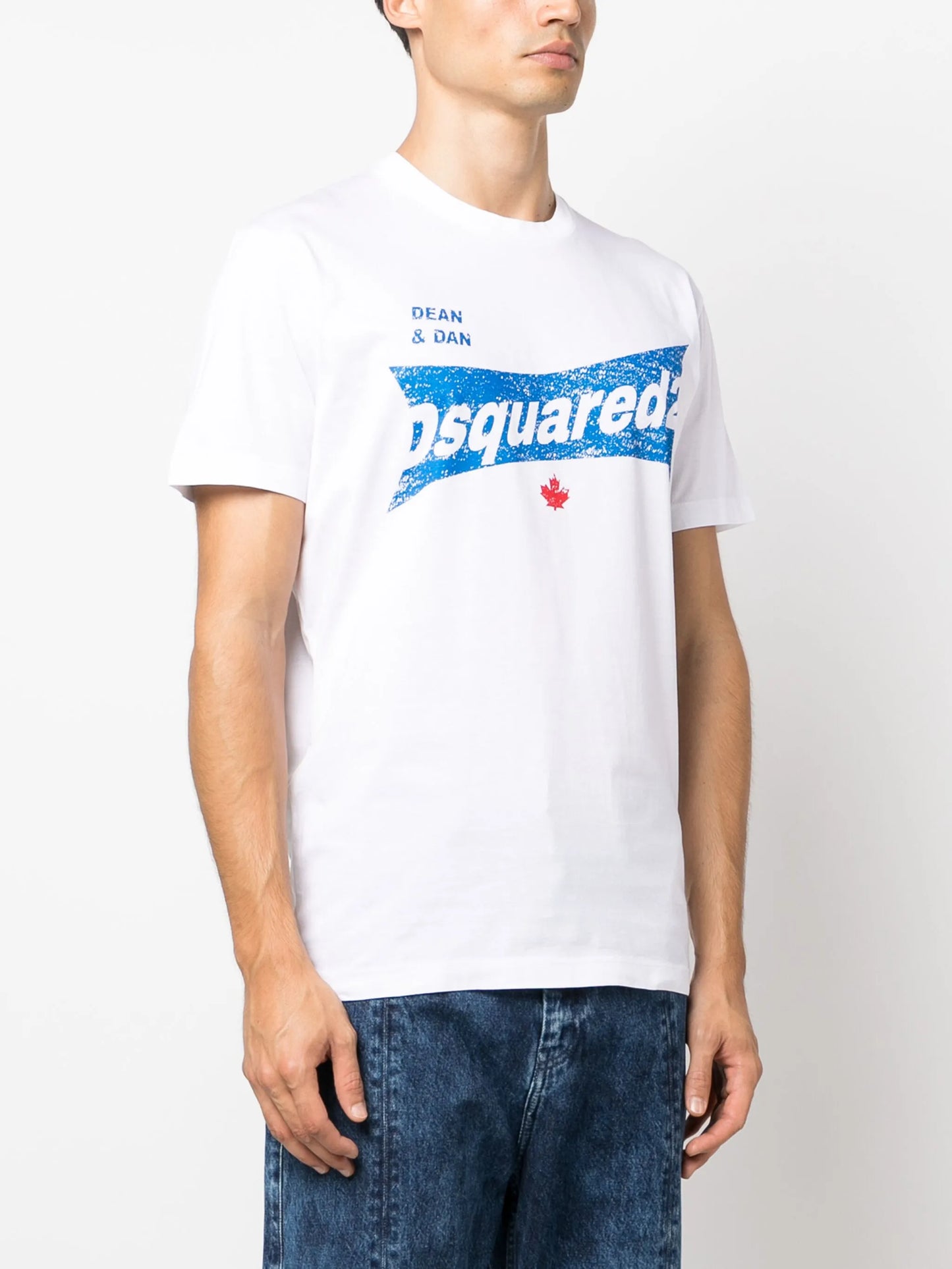 logo-print cotton T-shirt
