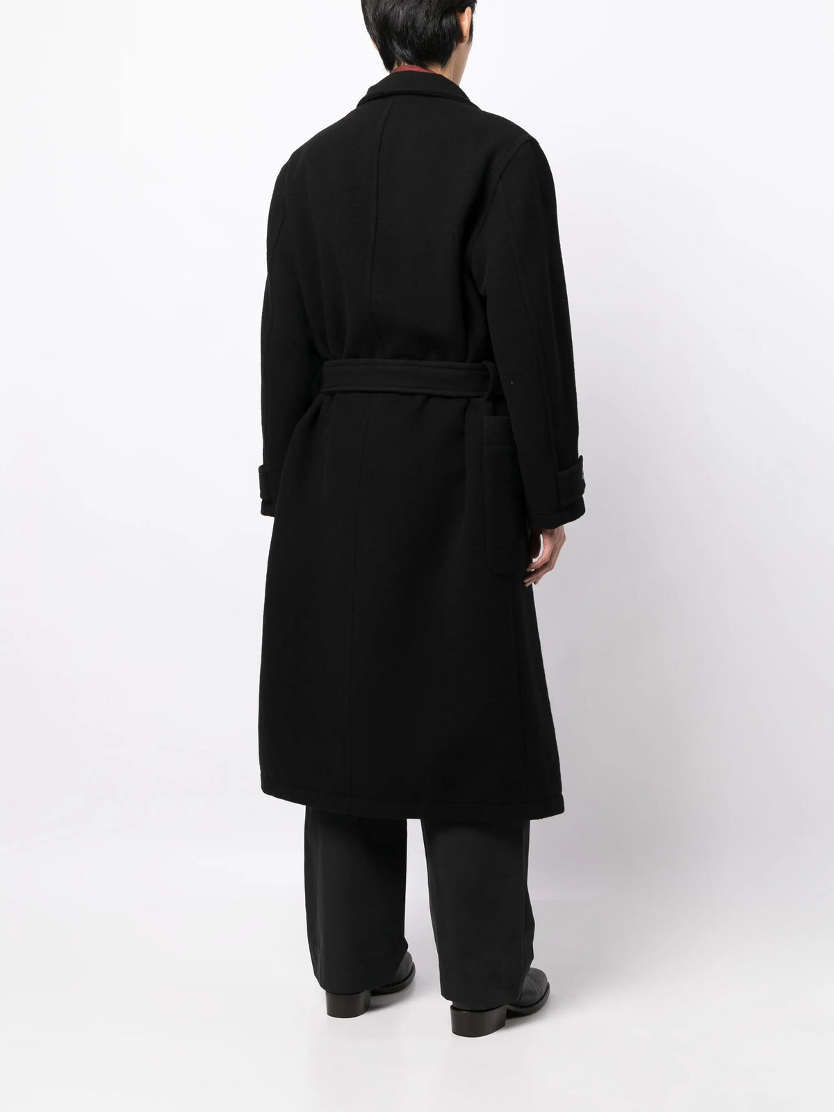 wrap coat in wool