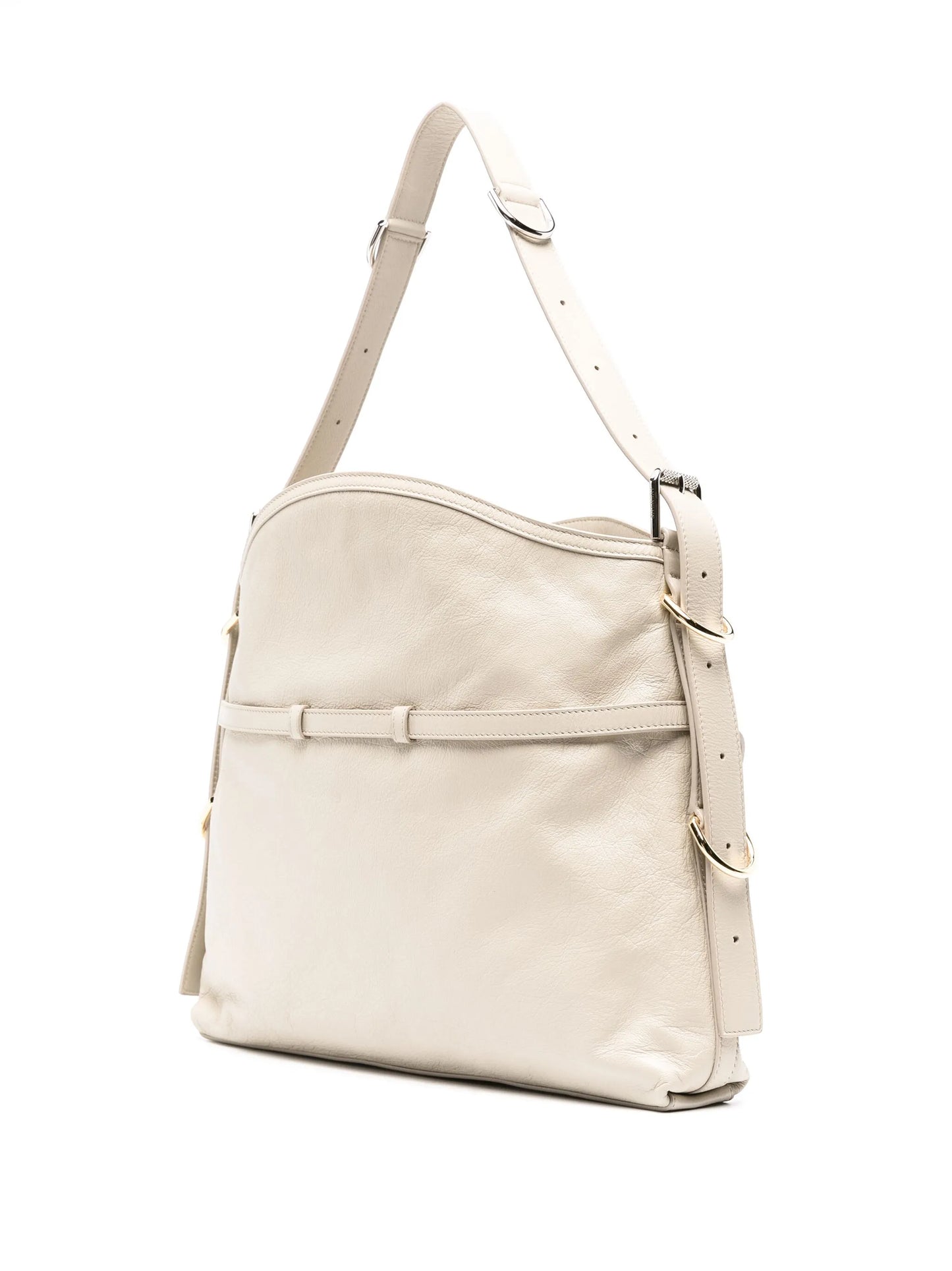 medium Voyou leather shoulder bag