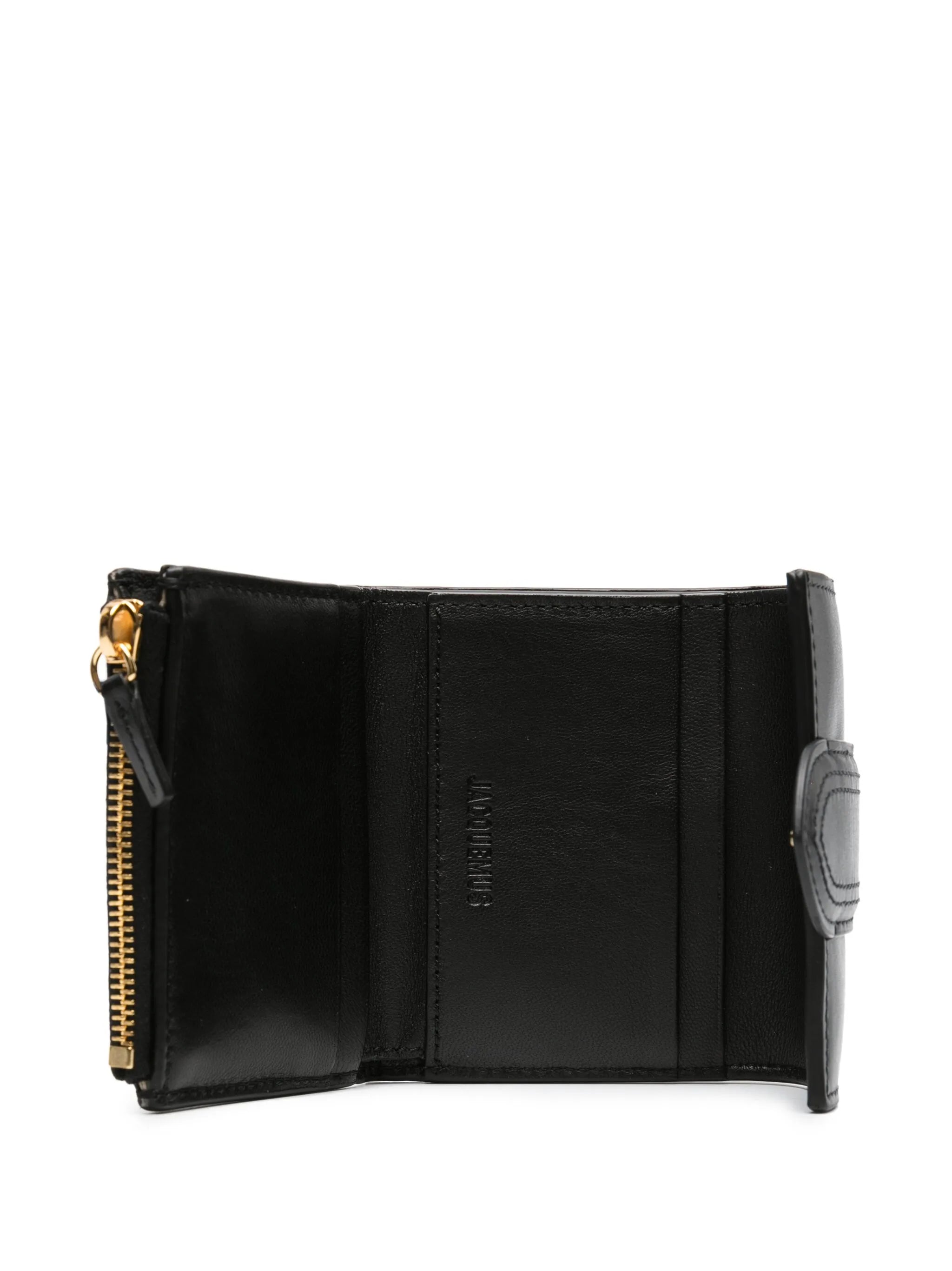 Le Compact Bambino leather wallet