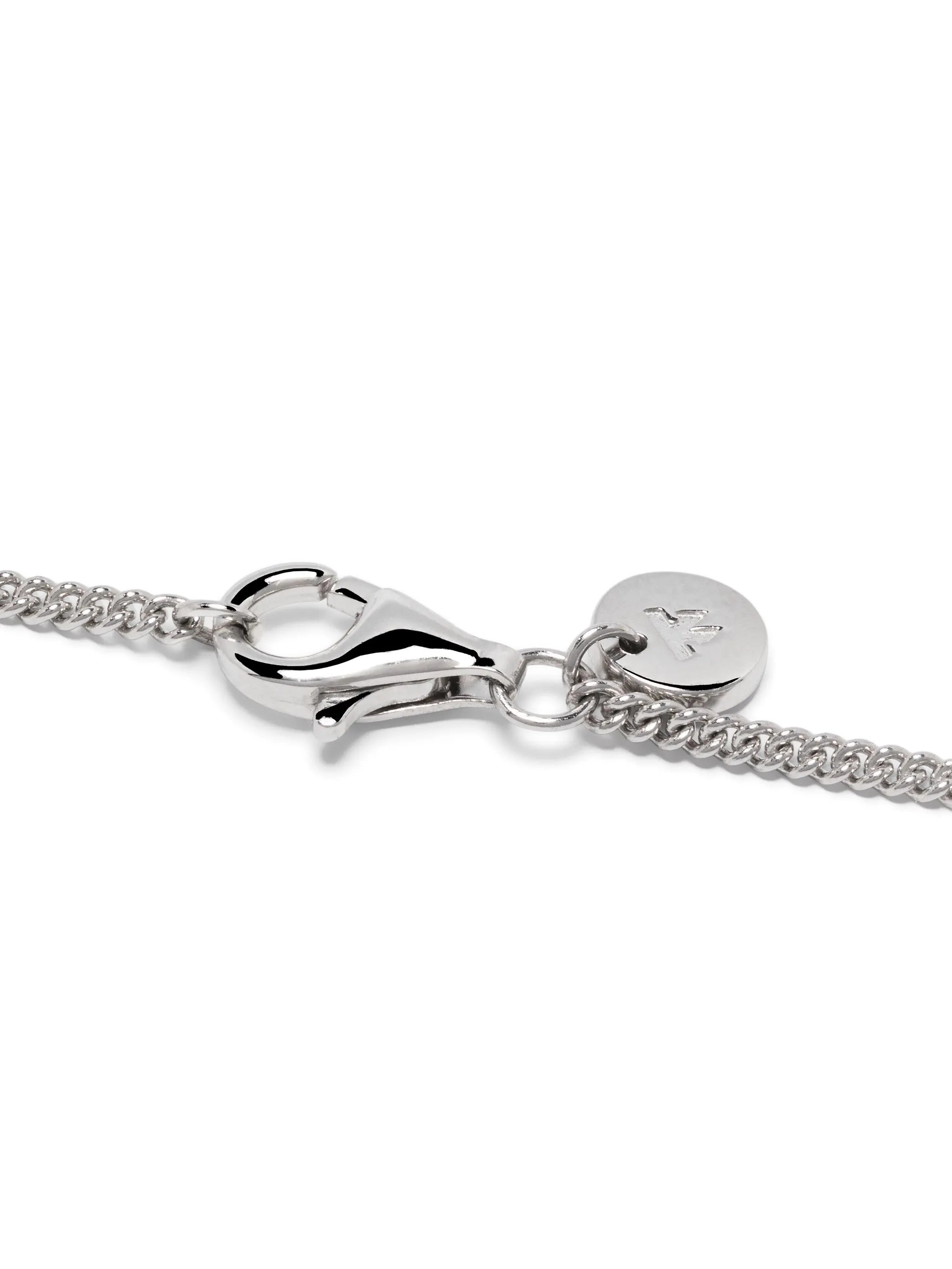 Mined Cube-pendant Black Diamond necklace