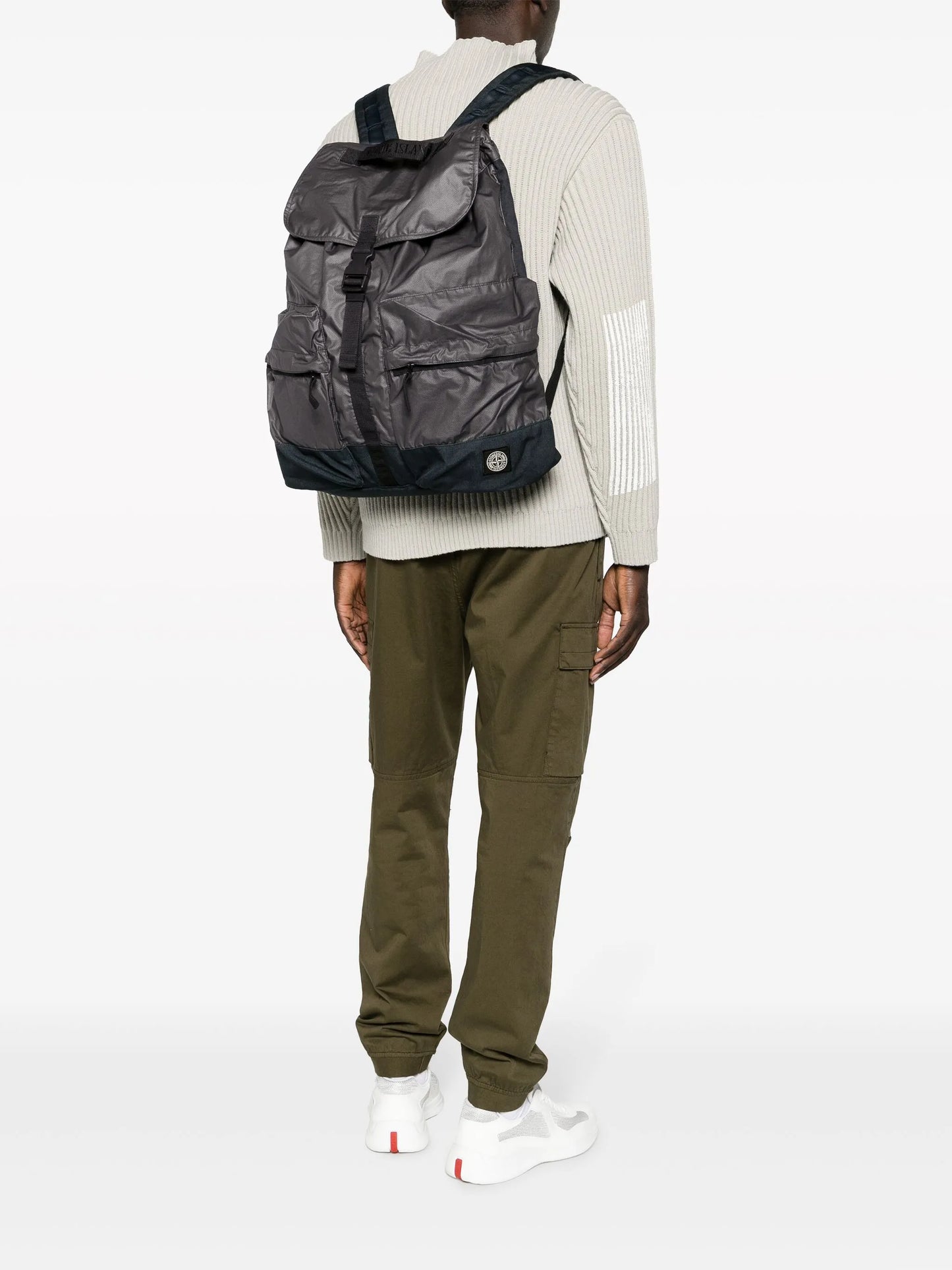 Mussola Gommata canvas backpack
