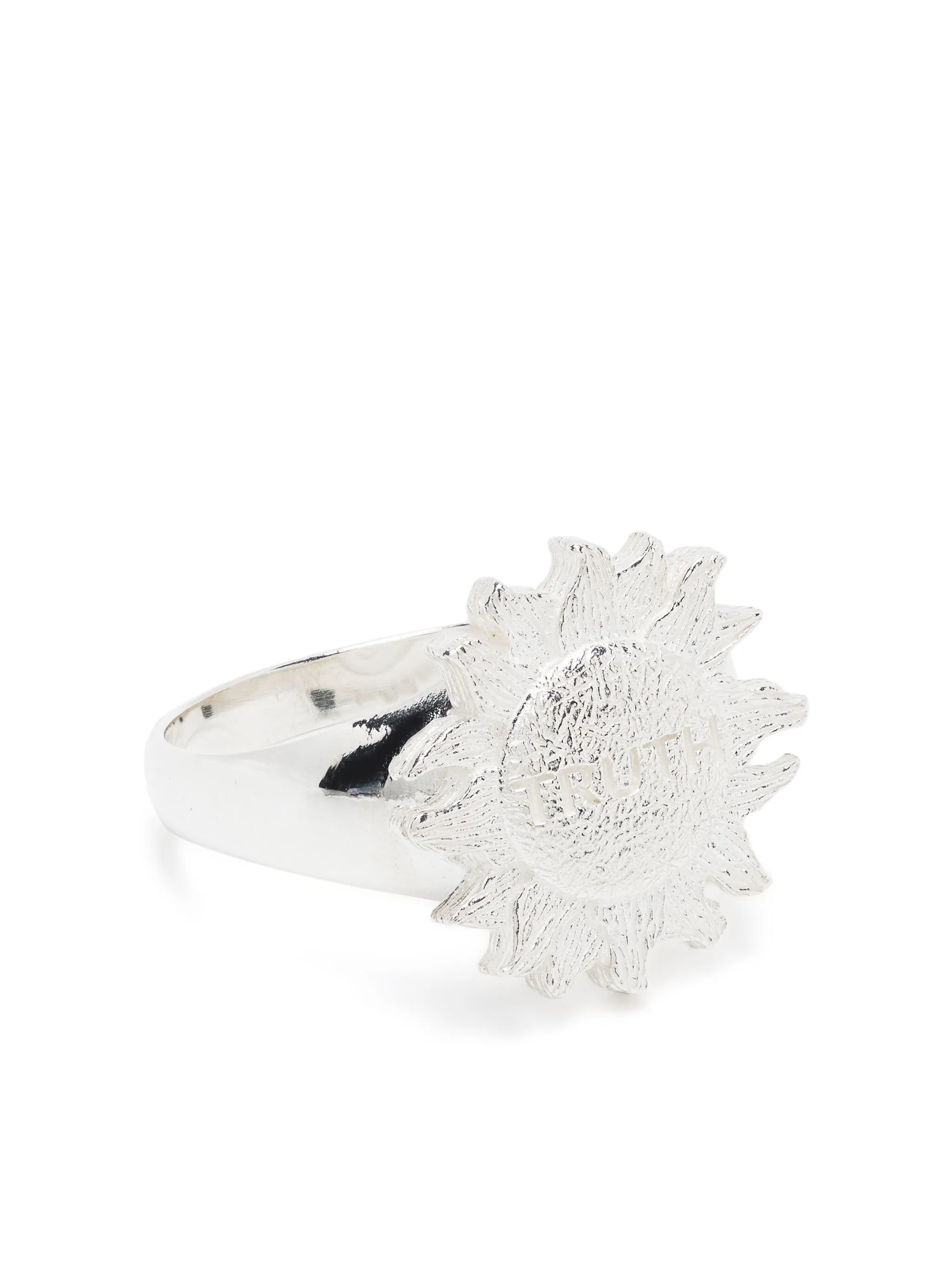 Truth Is In The Sun sterling-silver ring