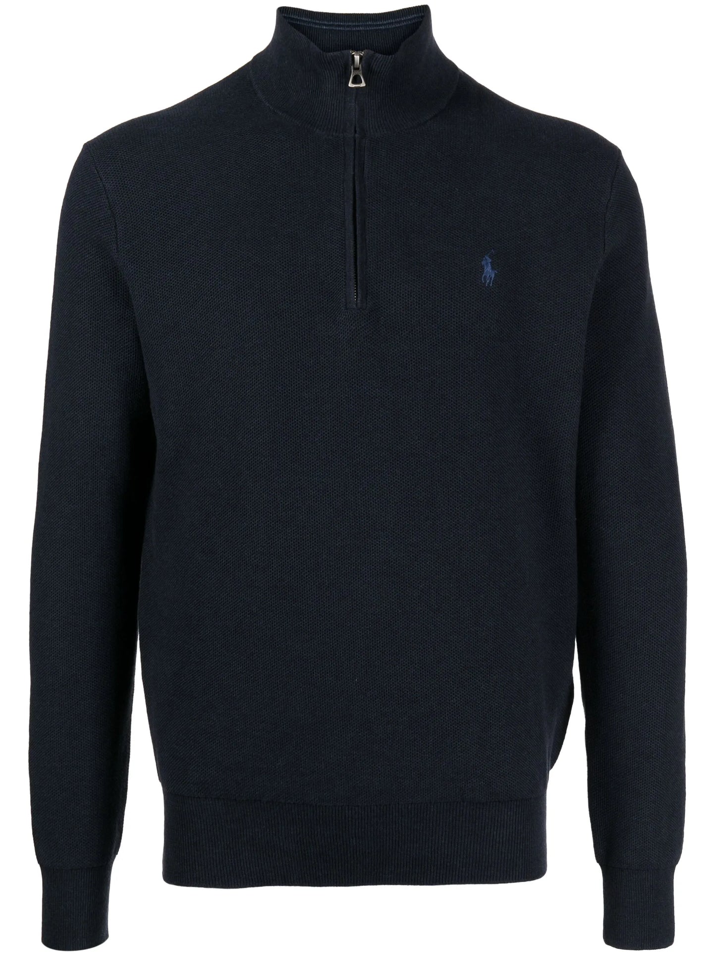 logo-embroidered sweatshirt