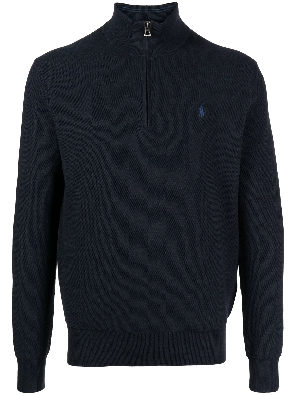logo-embroidered sweatshirt