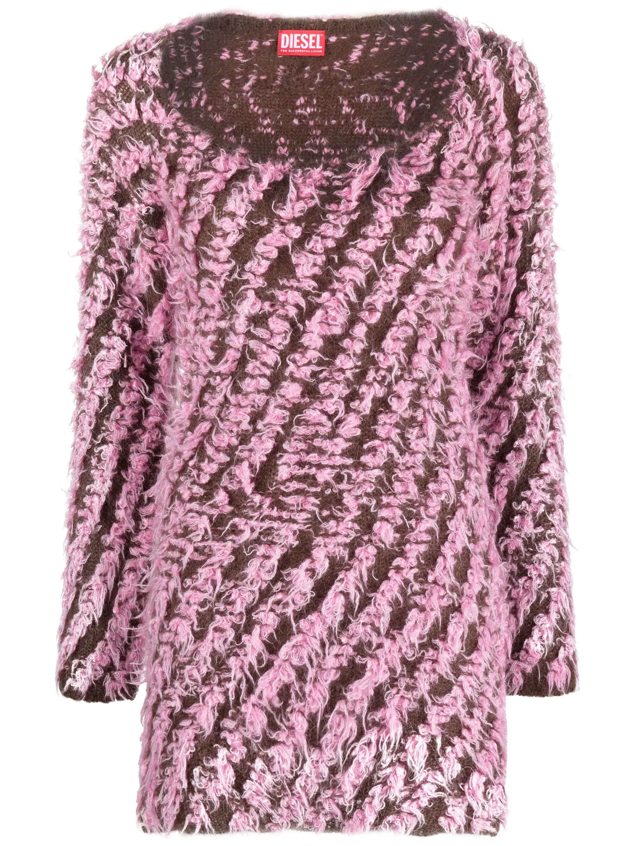Giselle wool-blend minidress