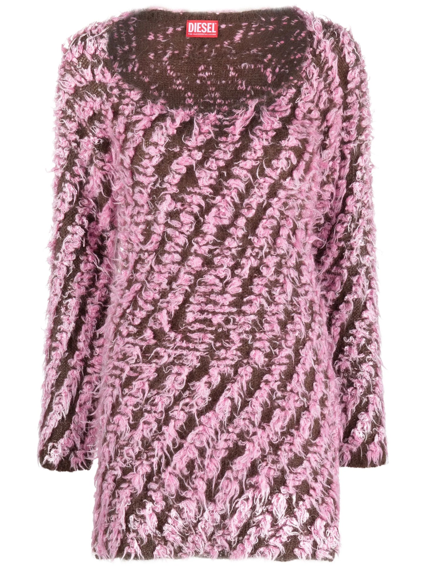 Giselle wool-blend minidress