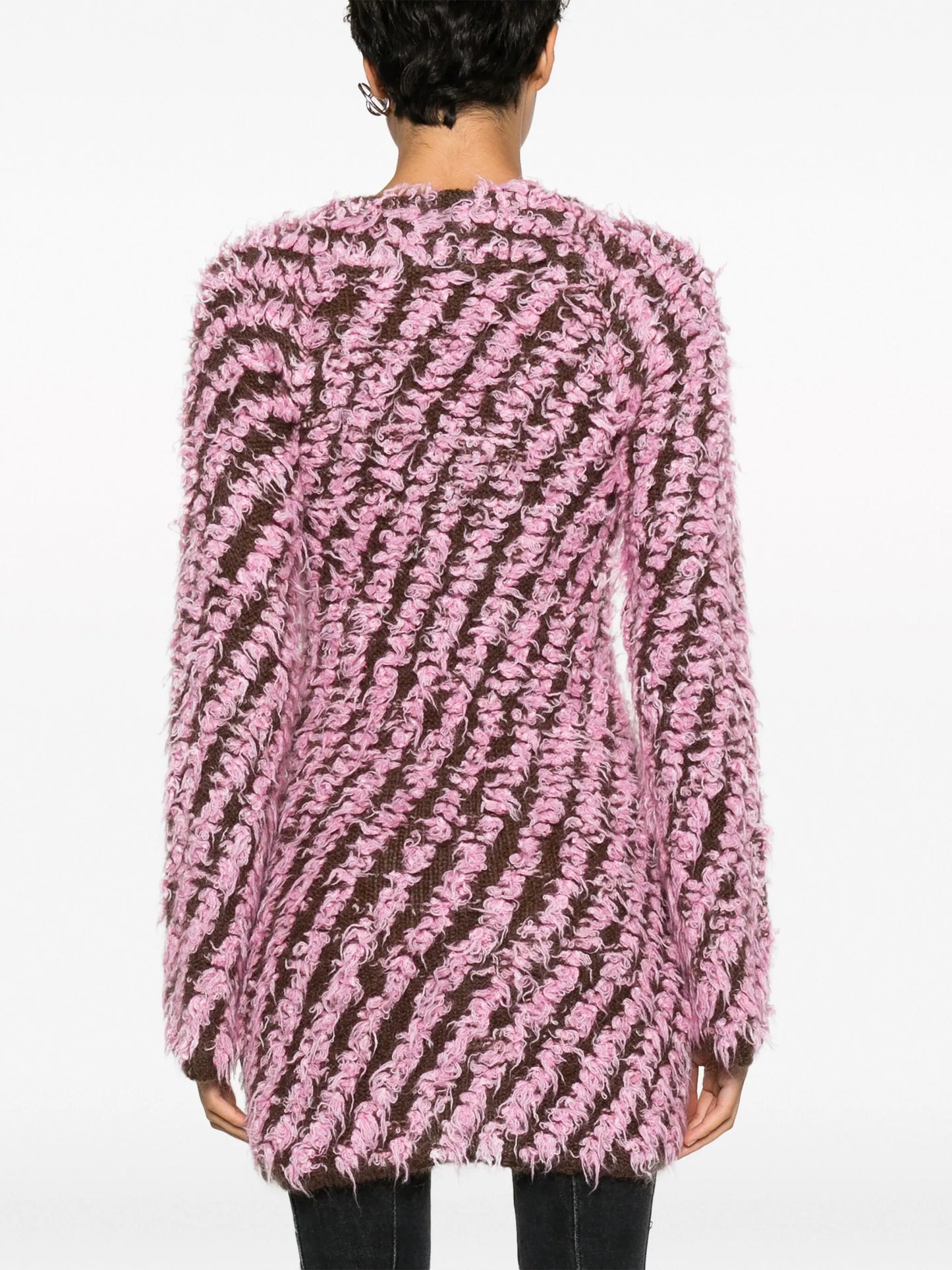 Giselle wool-blend minidress