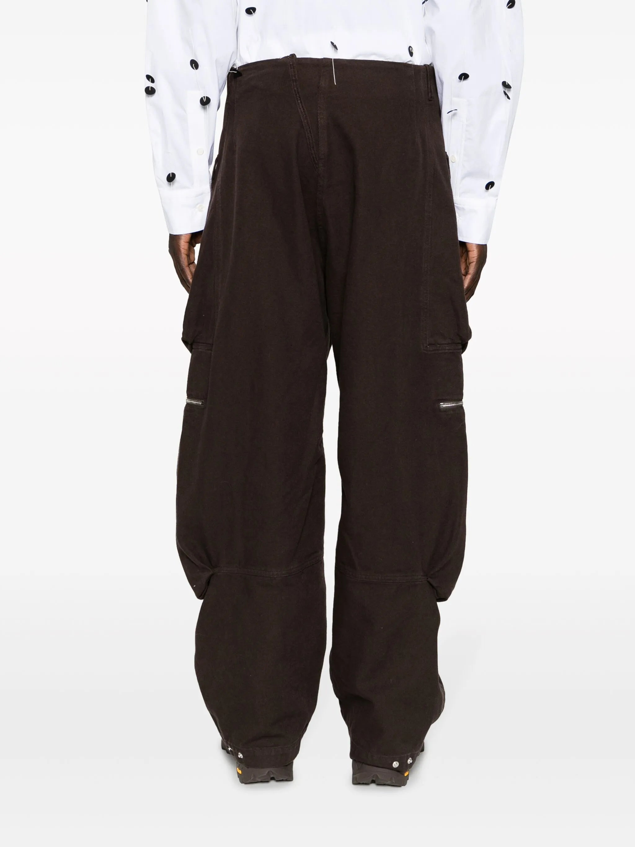 Le Cargo Croissant straight-leg trousers