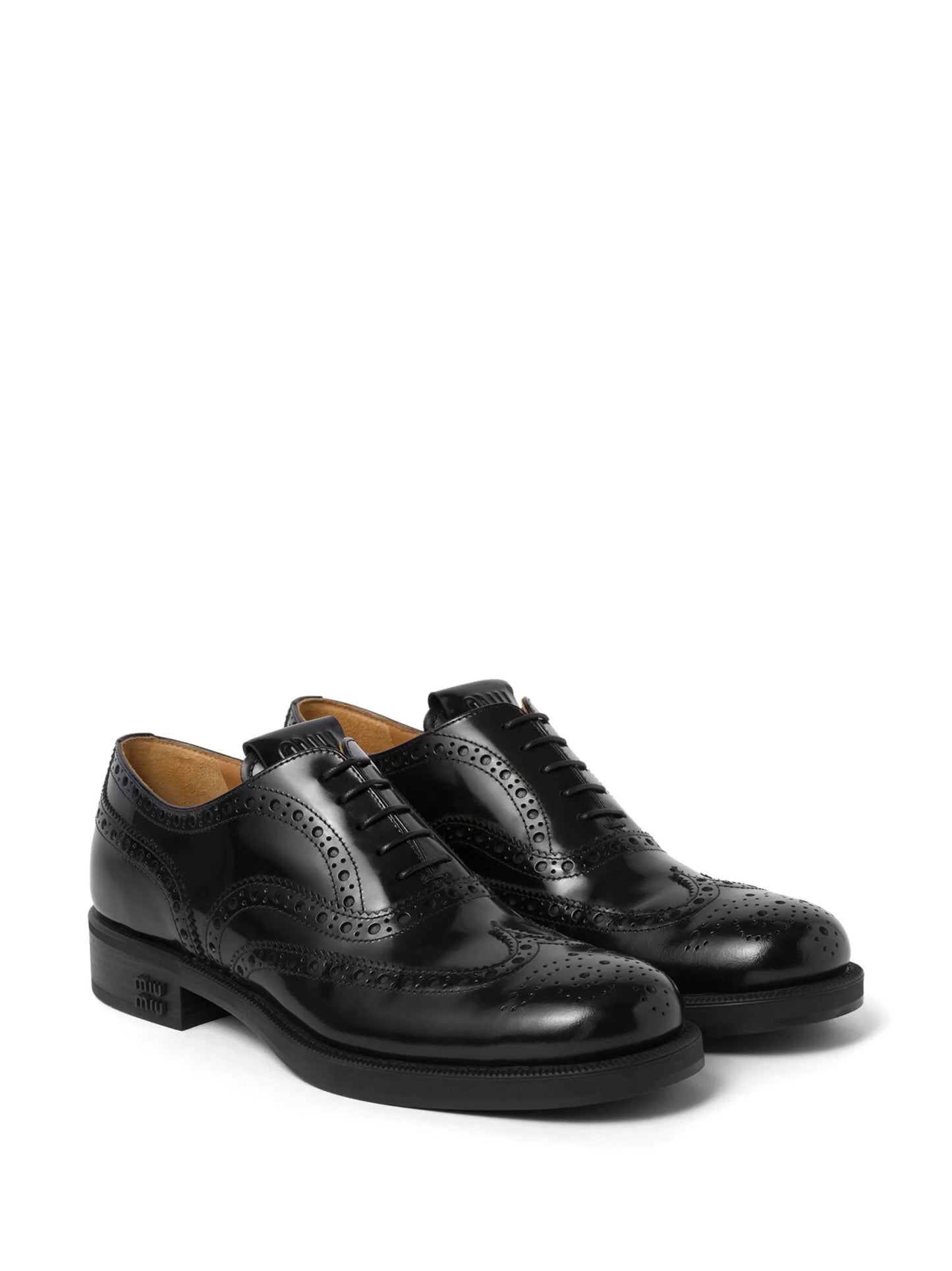 x Church's leather brogue shoes