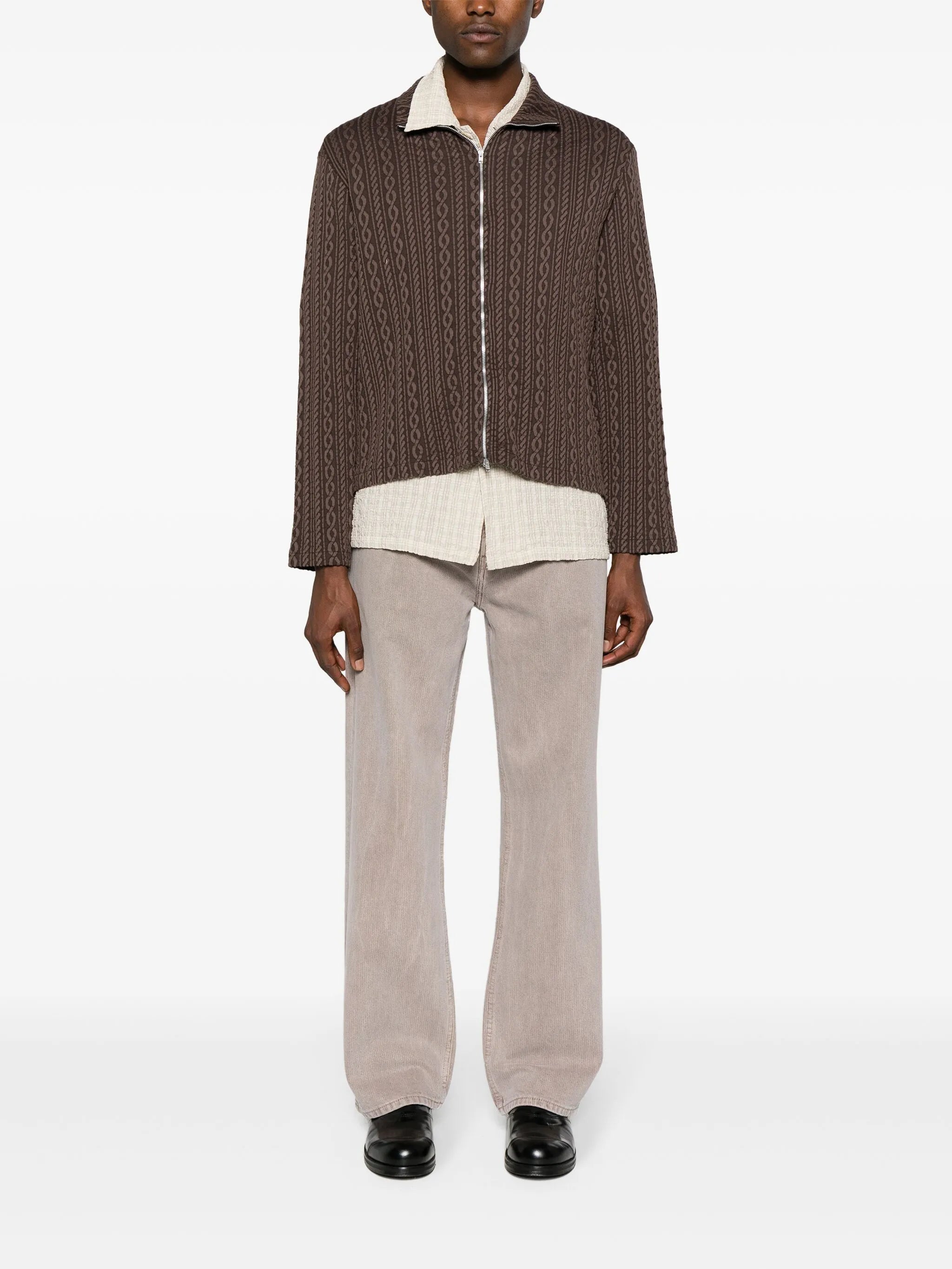 Third Cut straight jeans