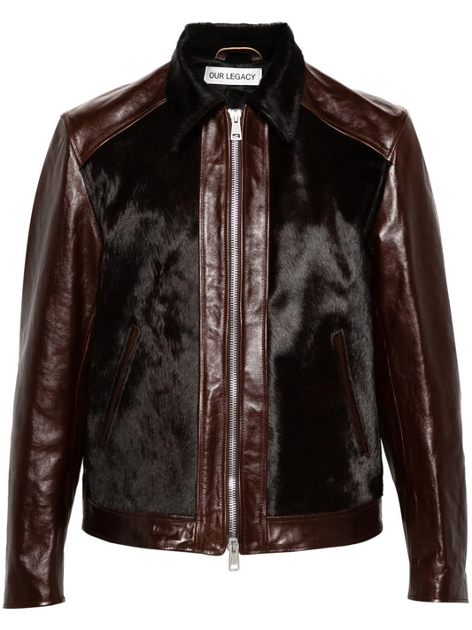 Andalou leather jacket