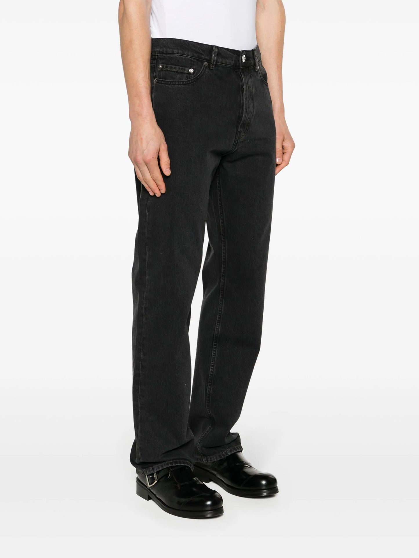 First Cut straight-leg jeans