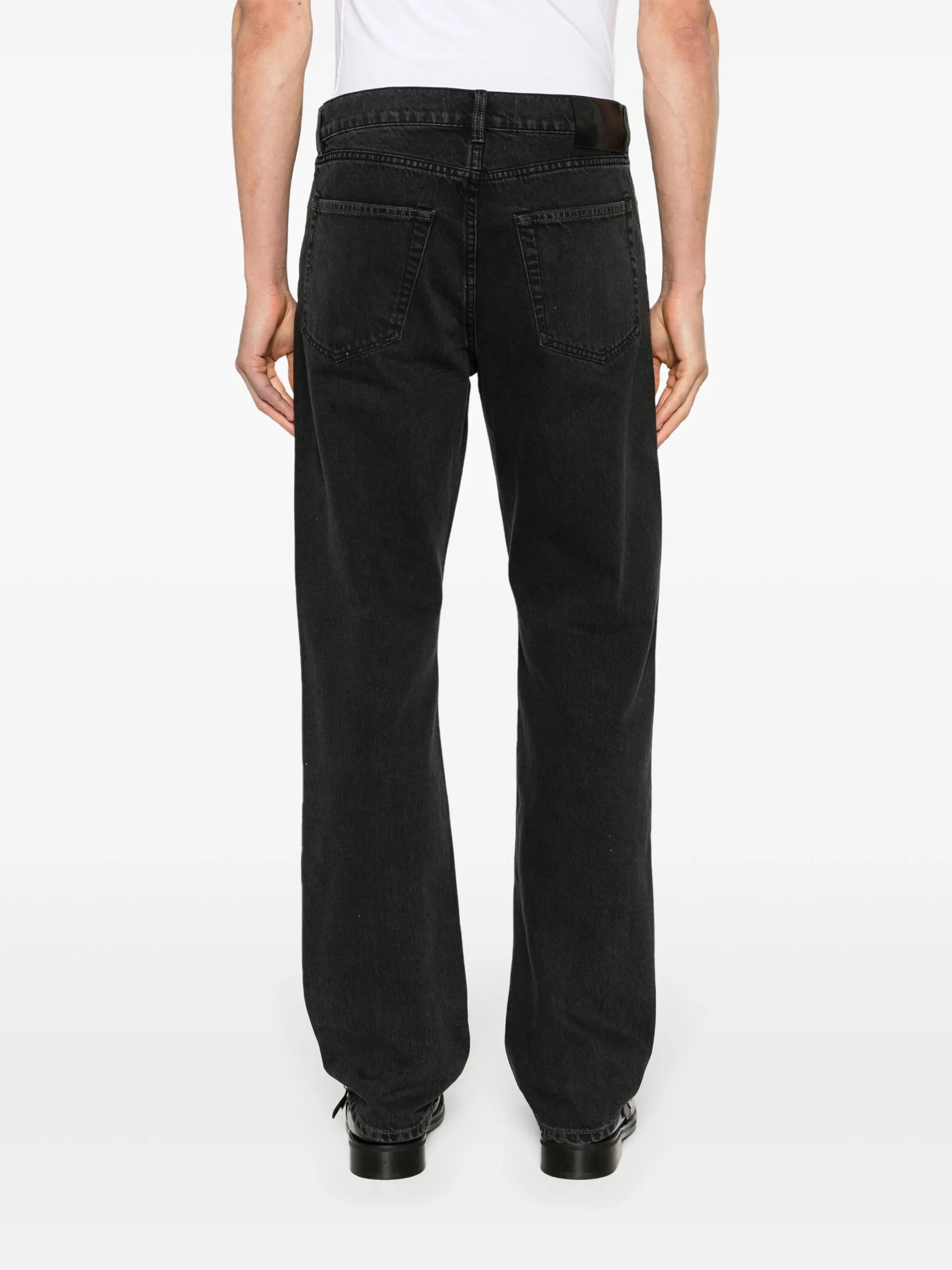 First Cut straight-leg jeans