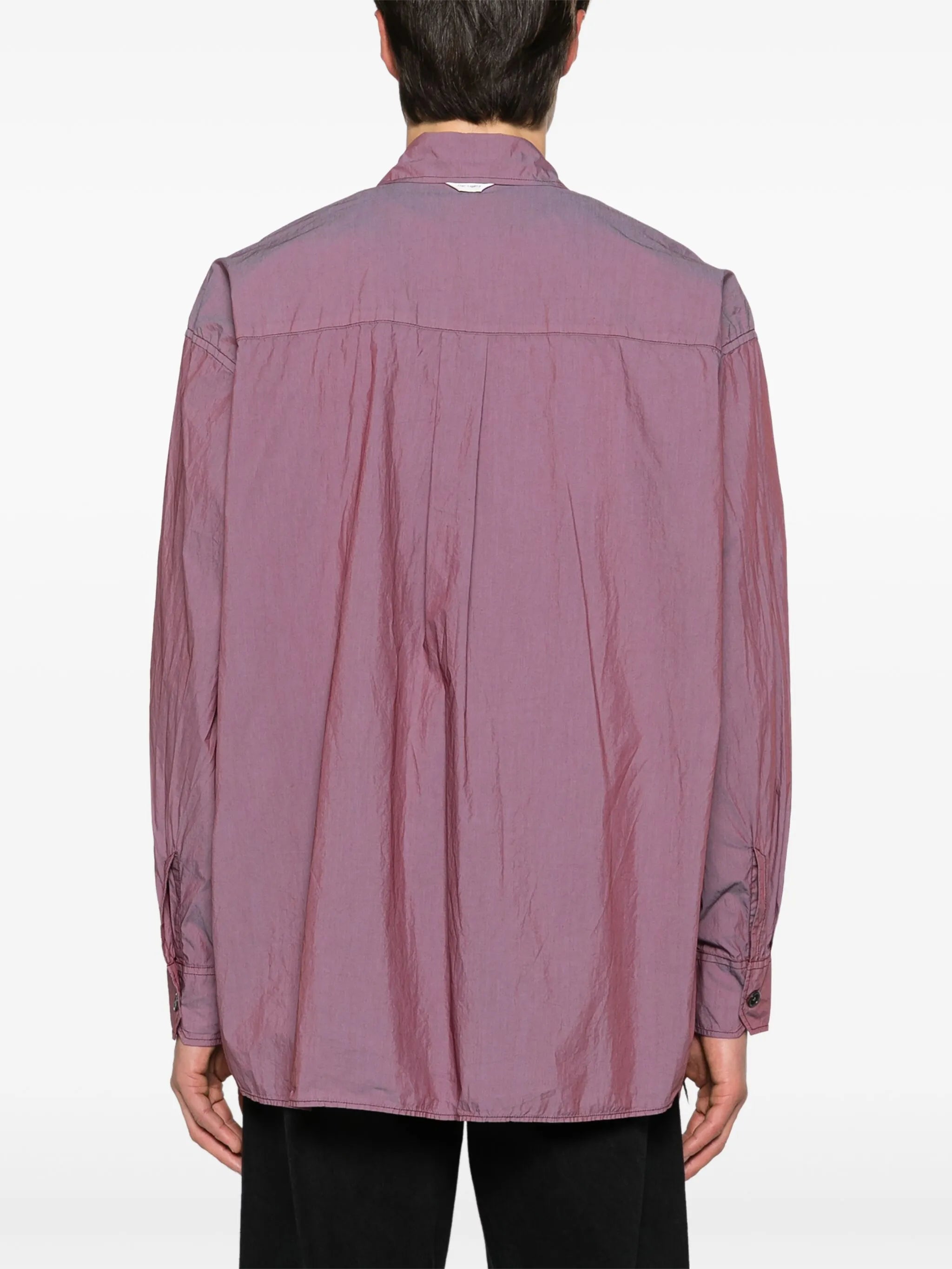 Borrowed cotton-blend shirt