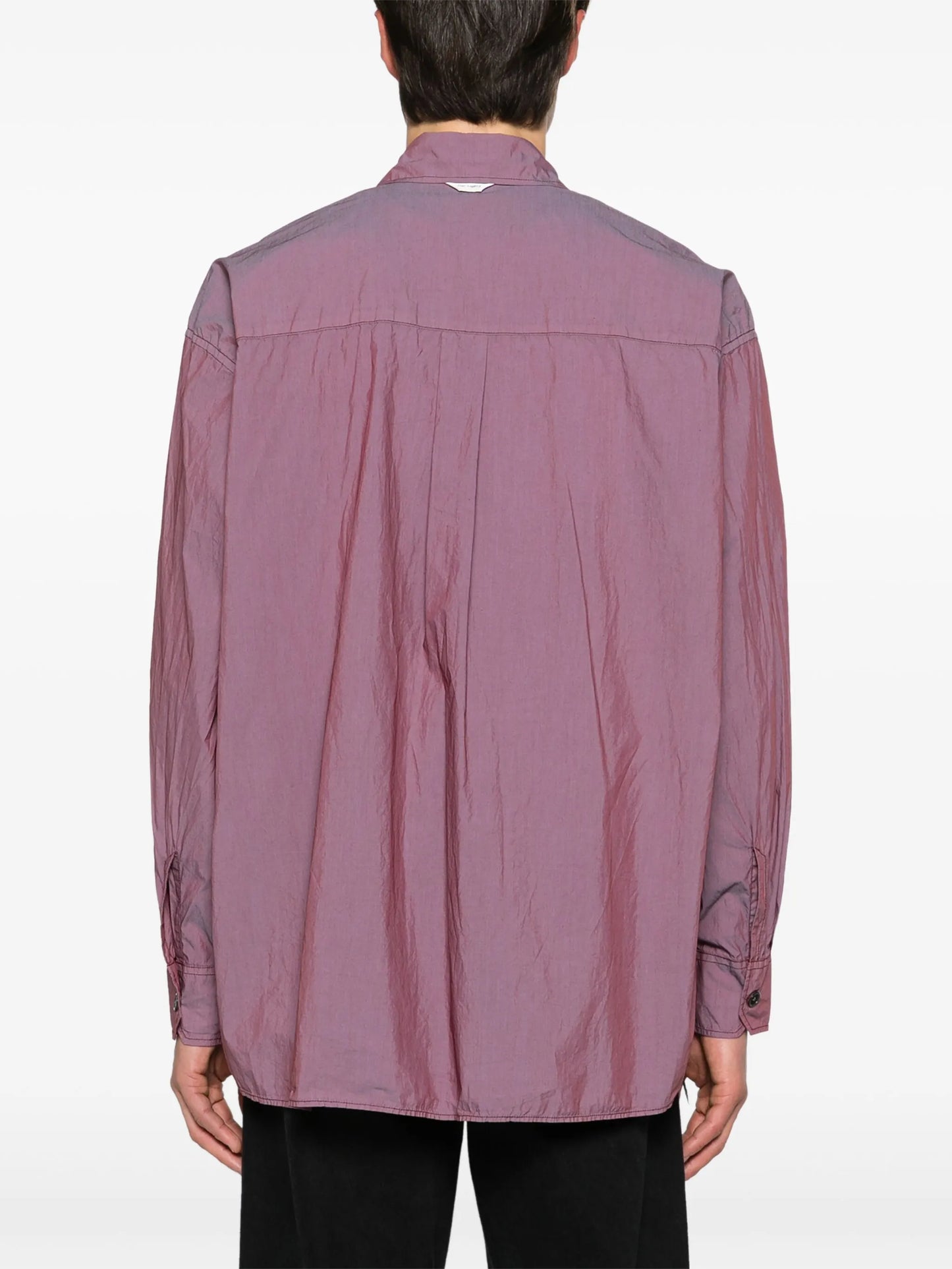 Borrowed cotton-blend shirt