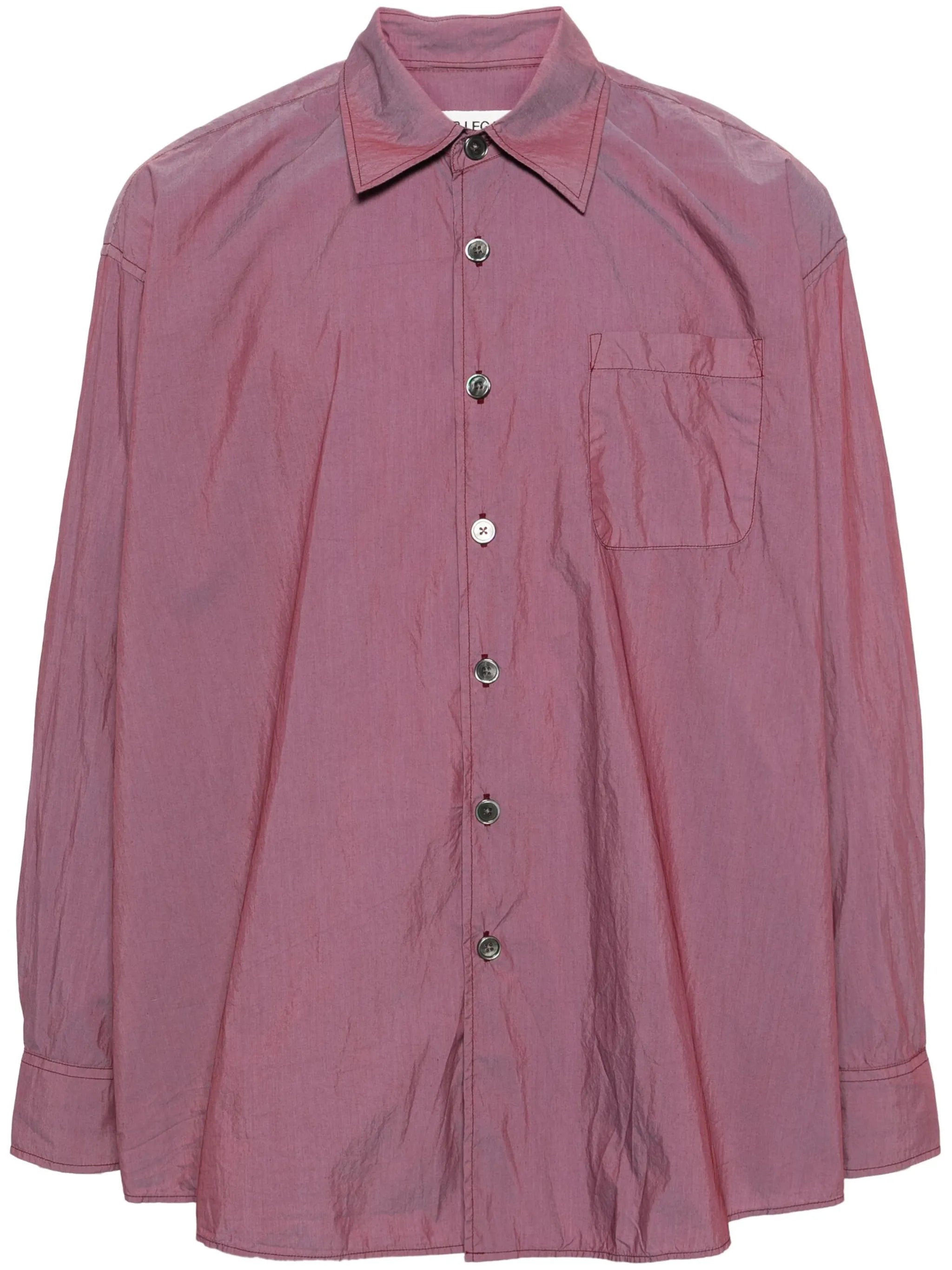 Borrowed cotton-blend shirt