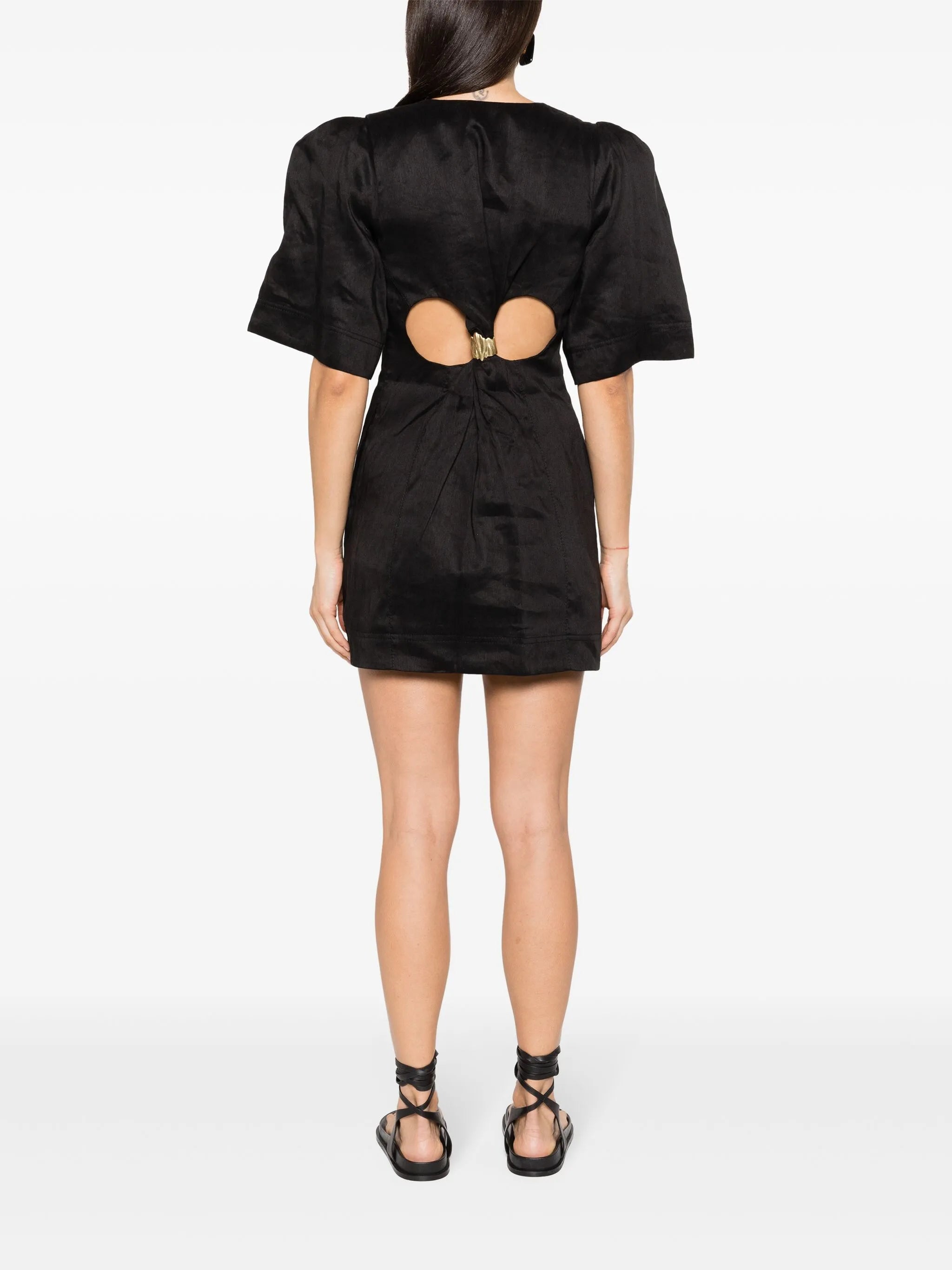 Hunter twisted mini dress