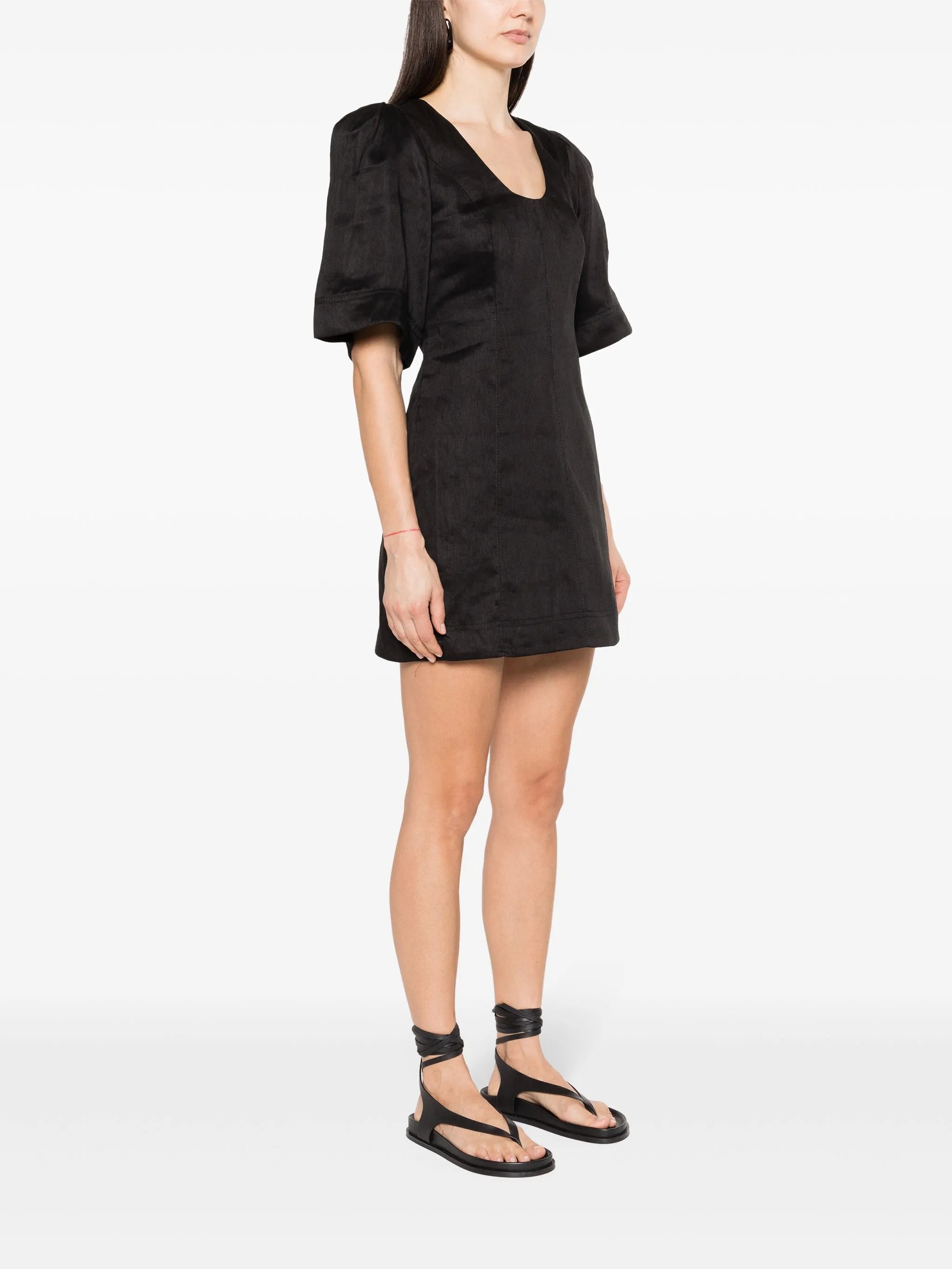 Hunter twisted mini dress