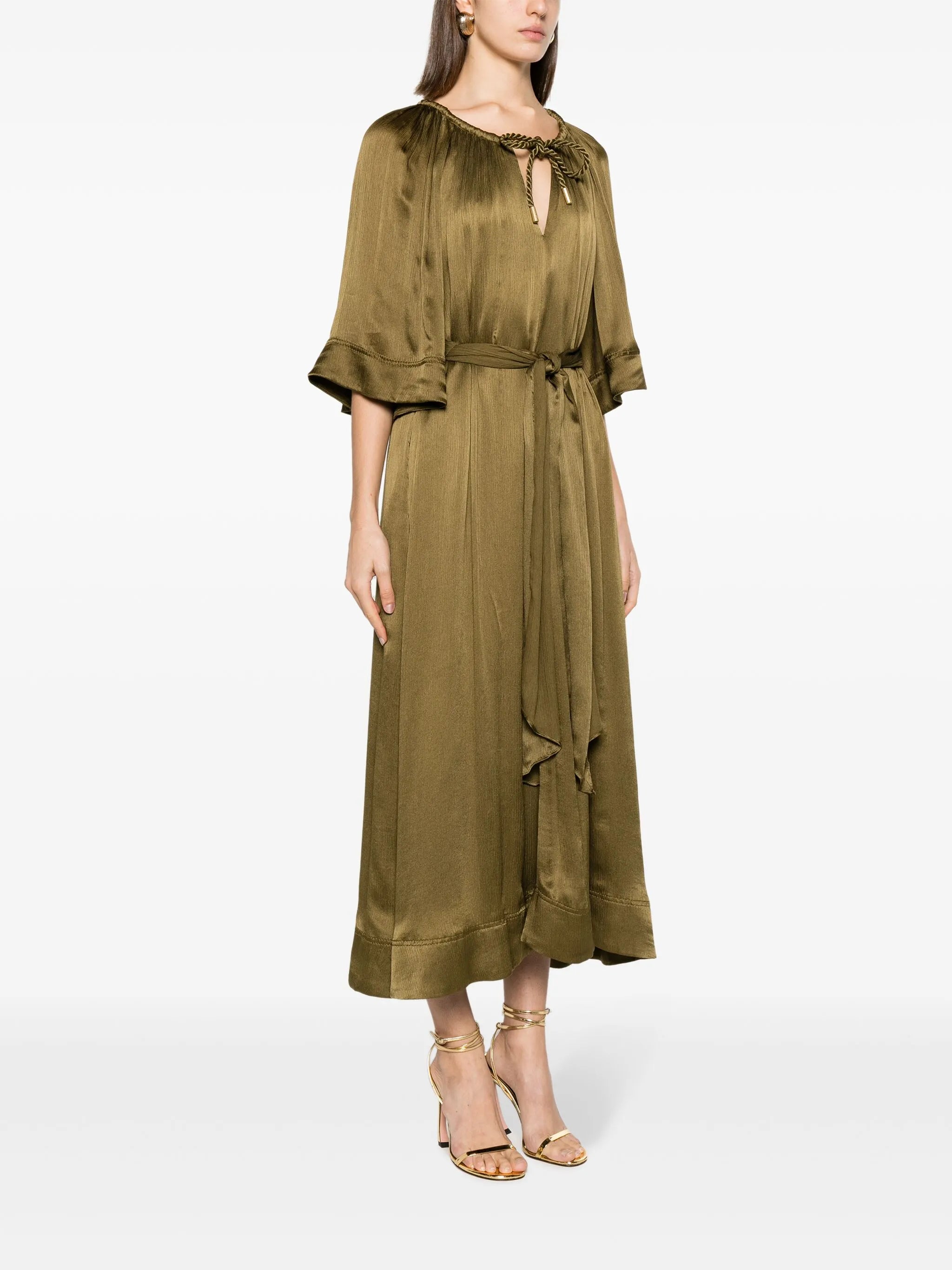 Seraphina smocked midi dress