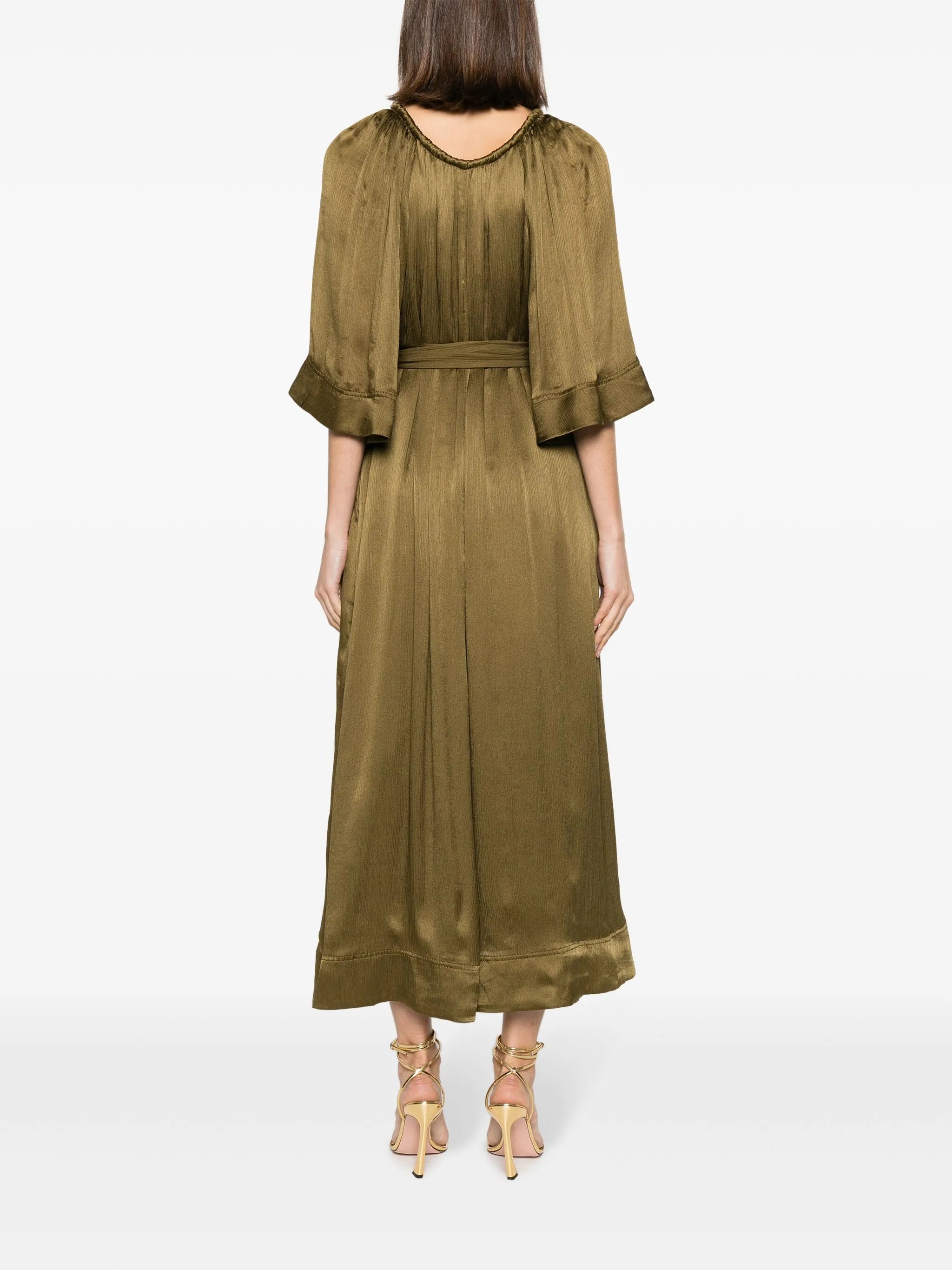 Seraphina smocked midi dress