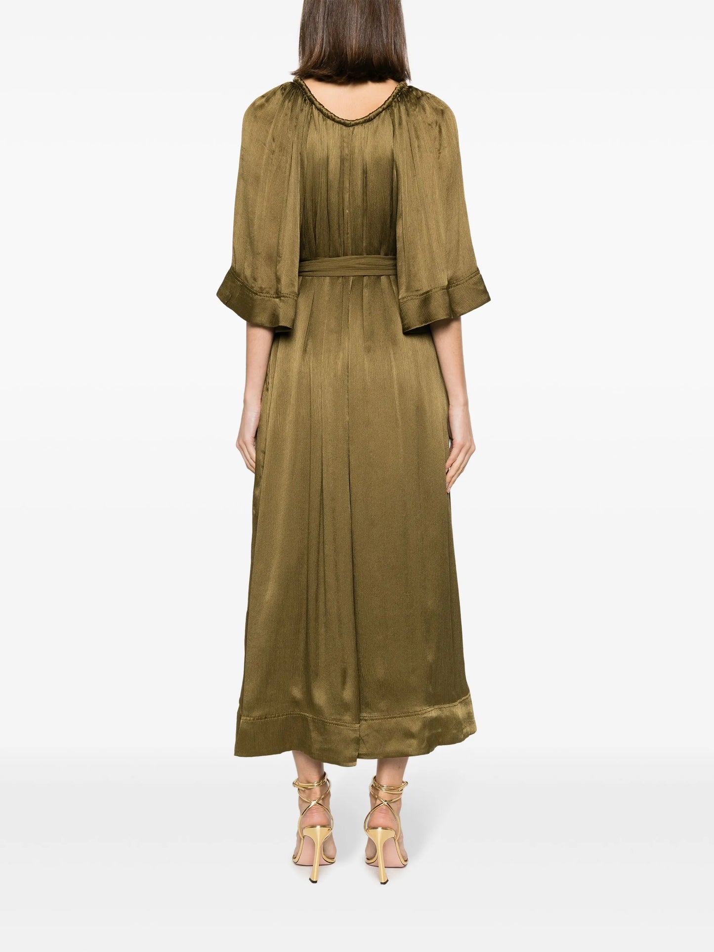 Seraphina smocked midi dress