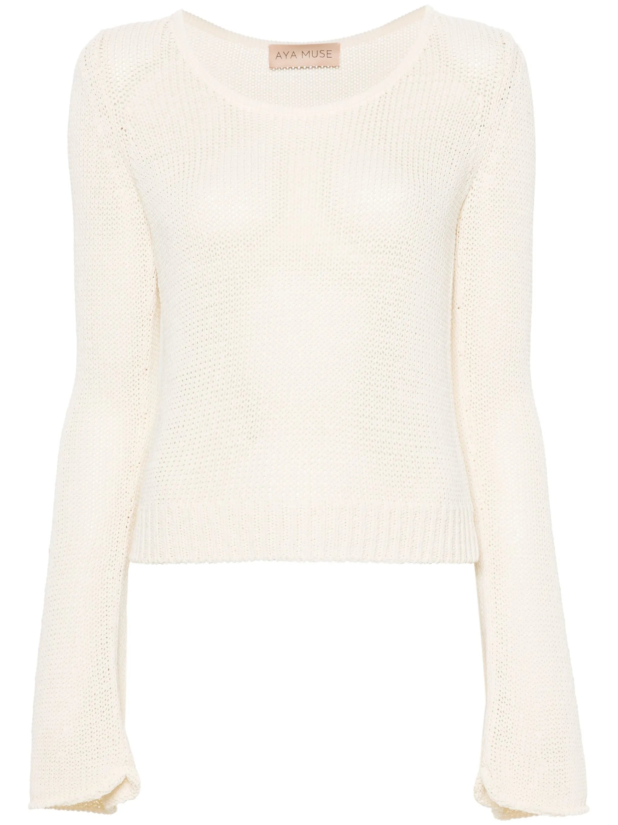 Sei cotton-blend jumper