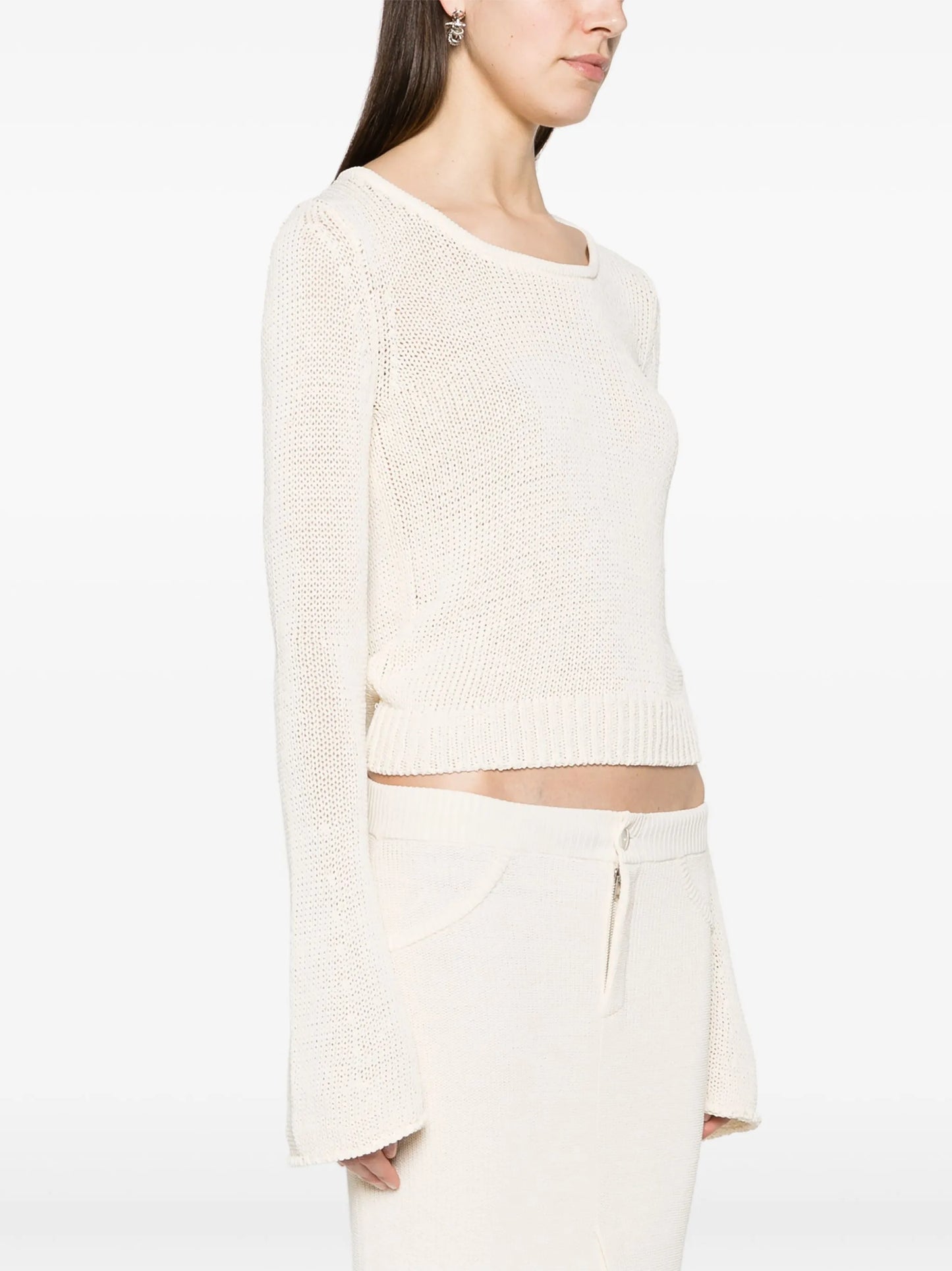 Sei cotton-blend jumper