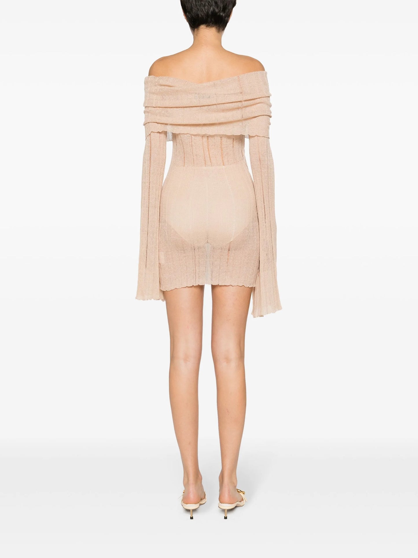Ele off-shoulder minidress