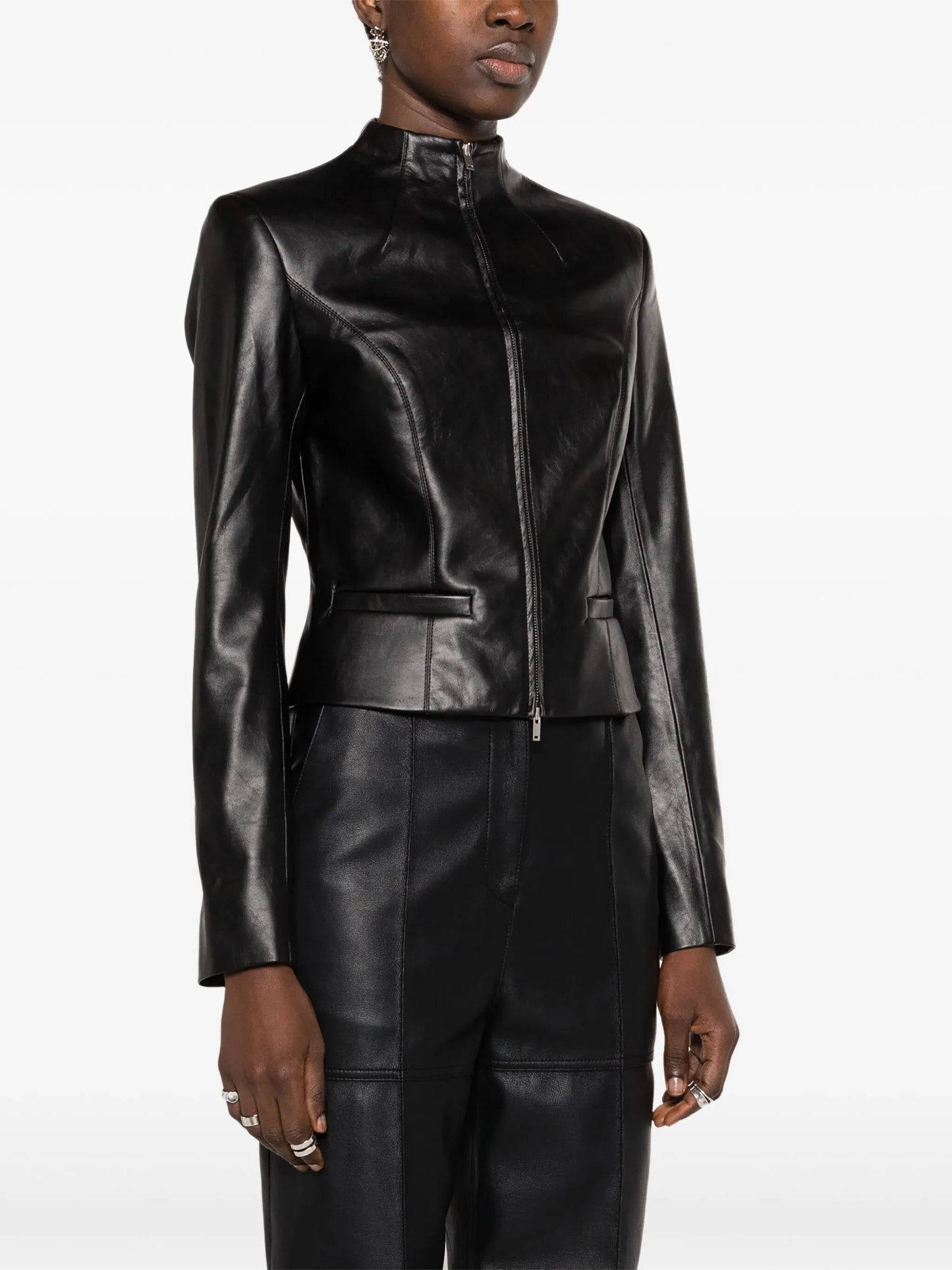 Ubala faux-leather jacket
