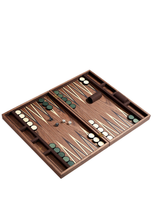 Matis wood backgammon set
