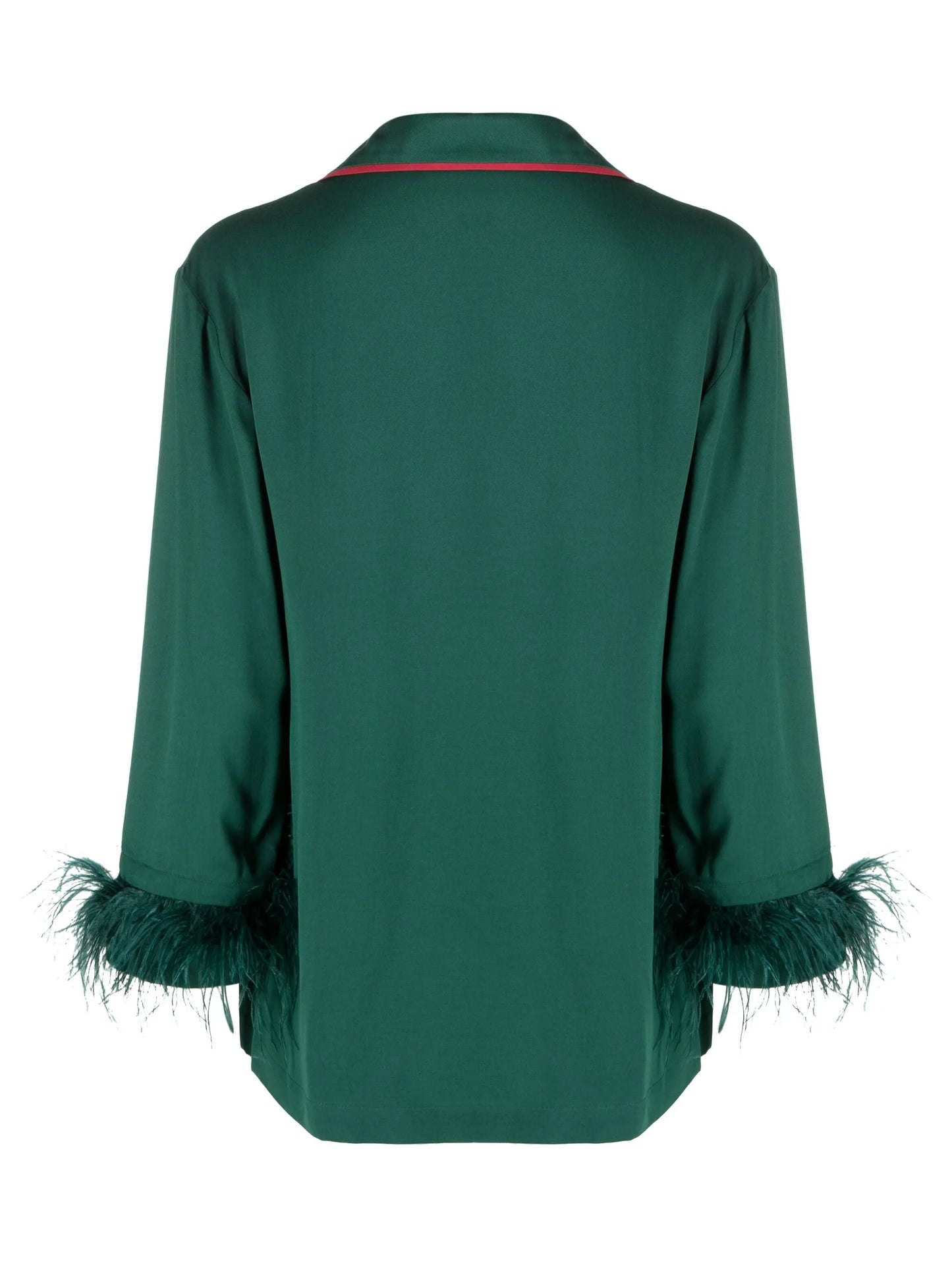 Party feather-detail pyjama set