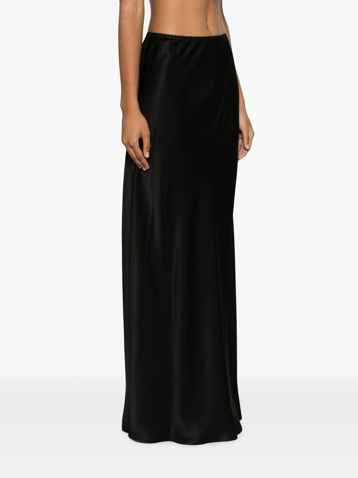 90s satin maxi skirt