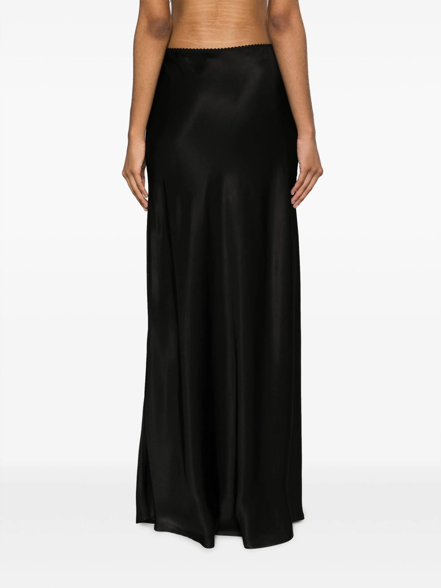 90s satin maxi skirt