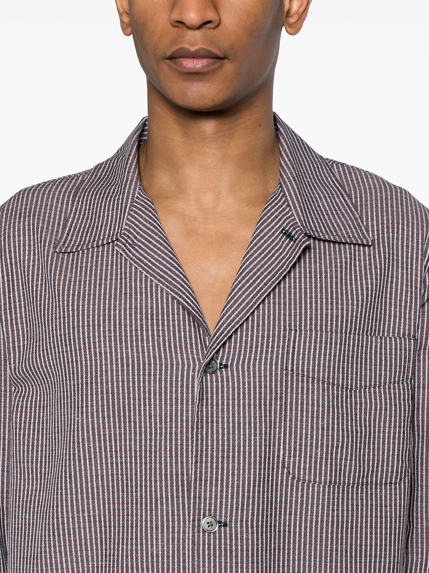 Box checked shirt