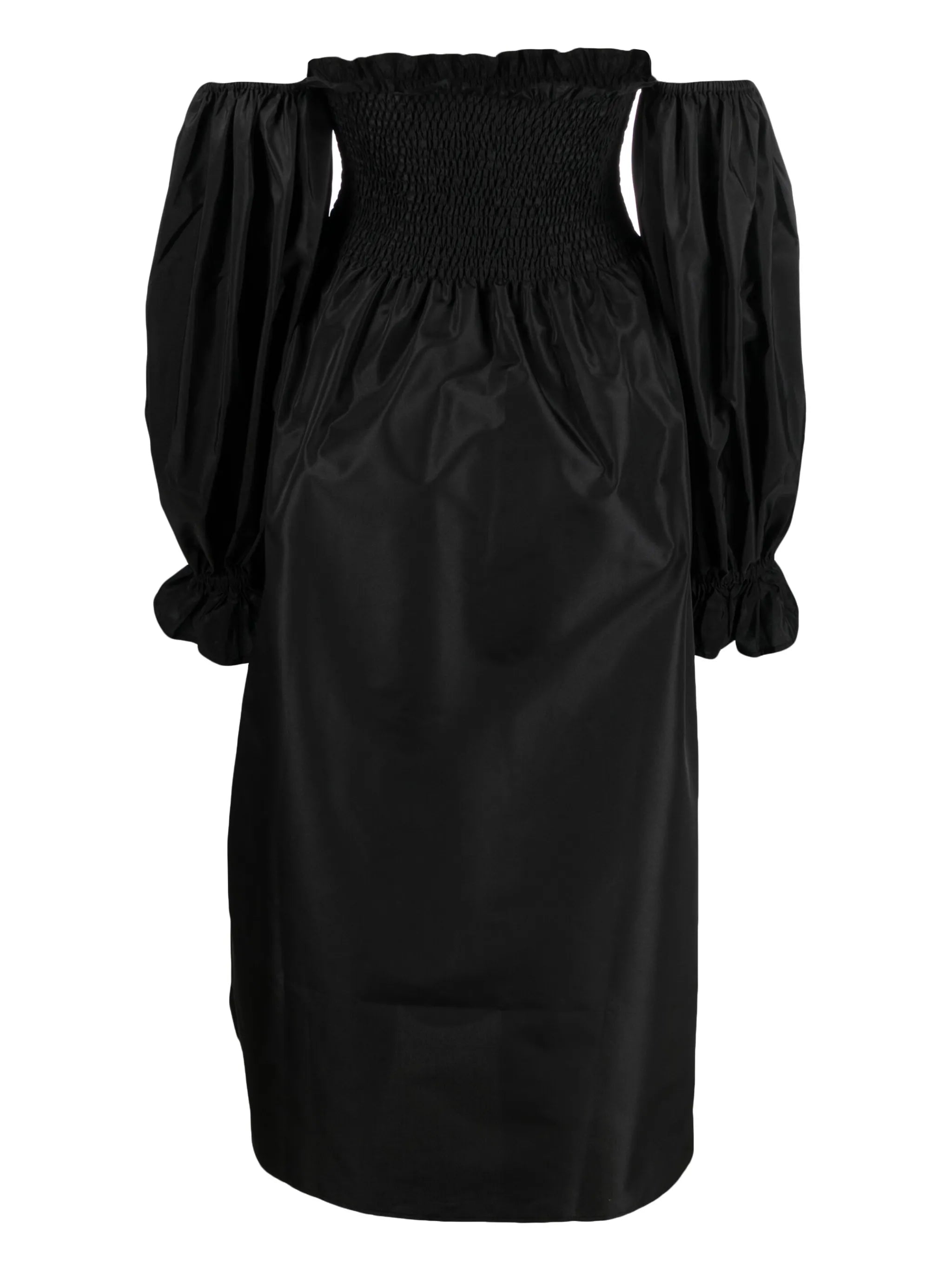 Atlanta satin crepe midi dress
