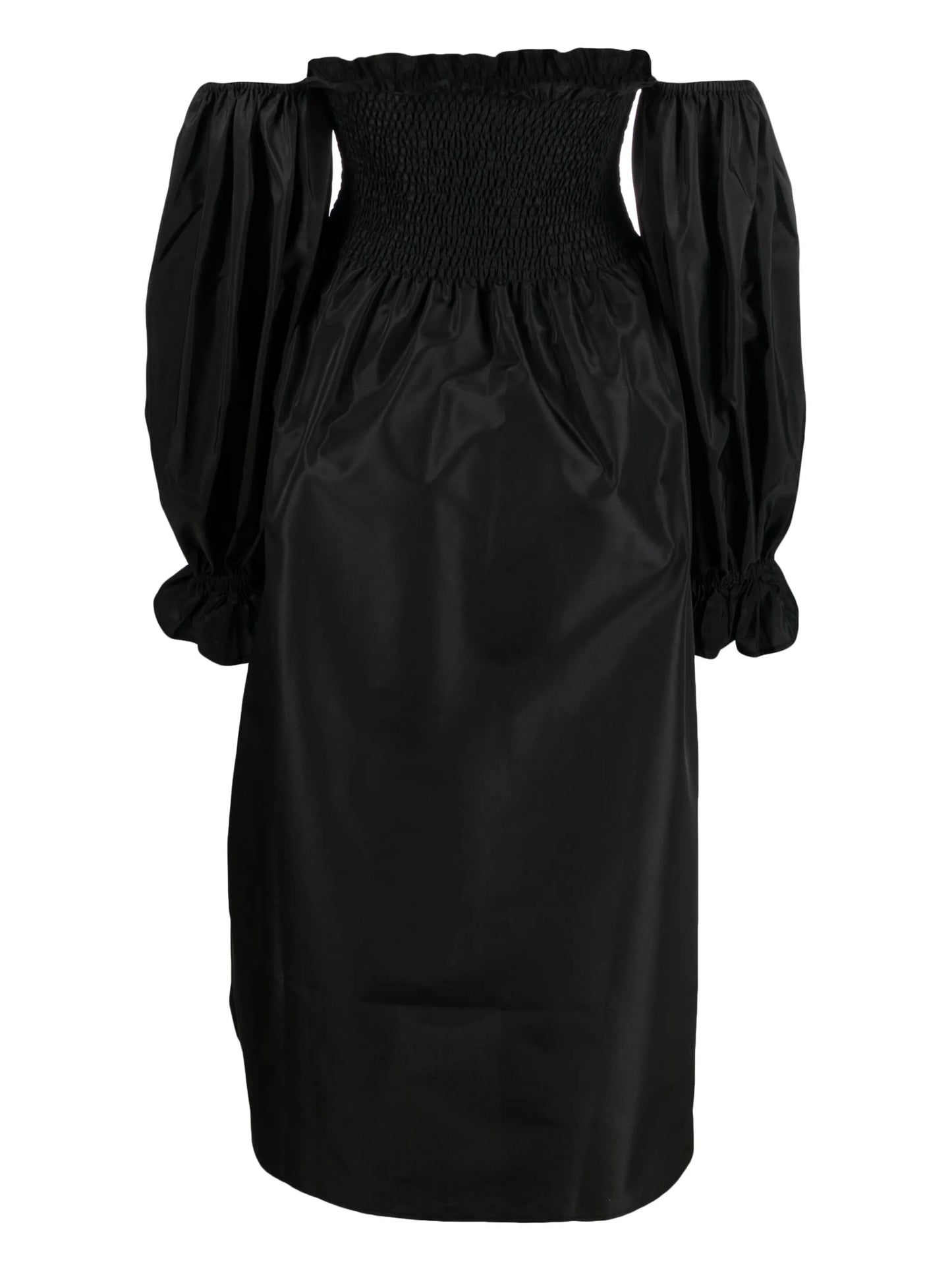 Atlanta satin crepe midi dress