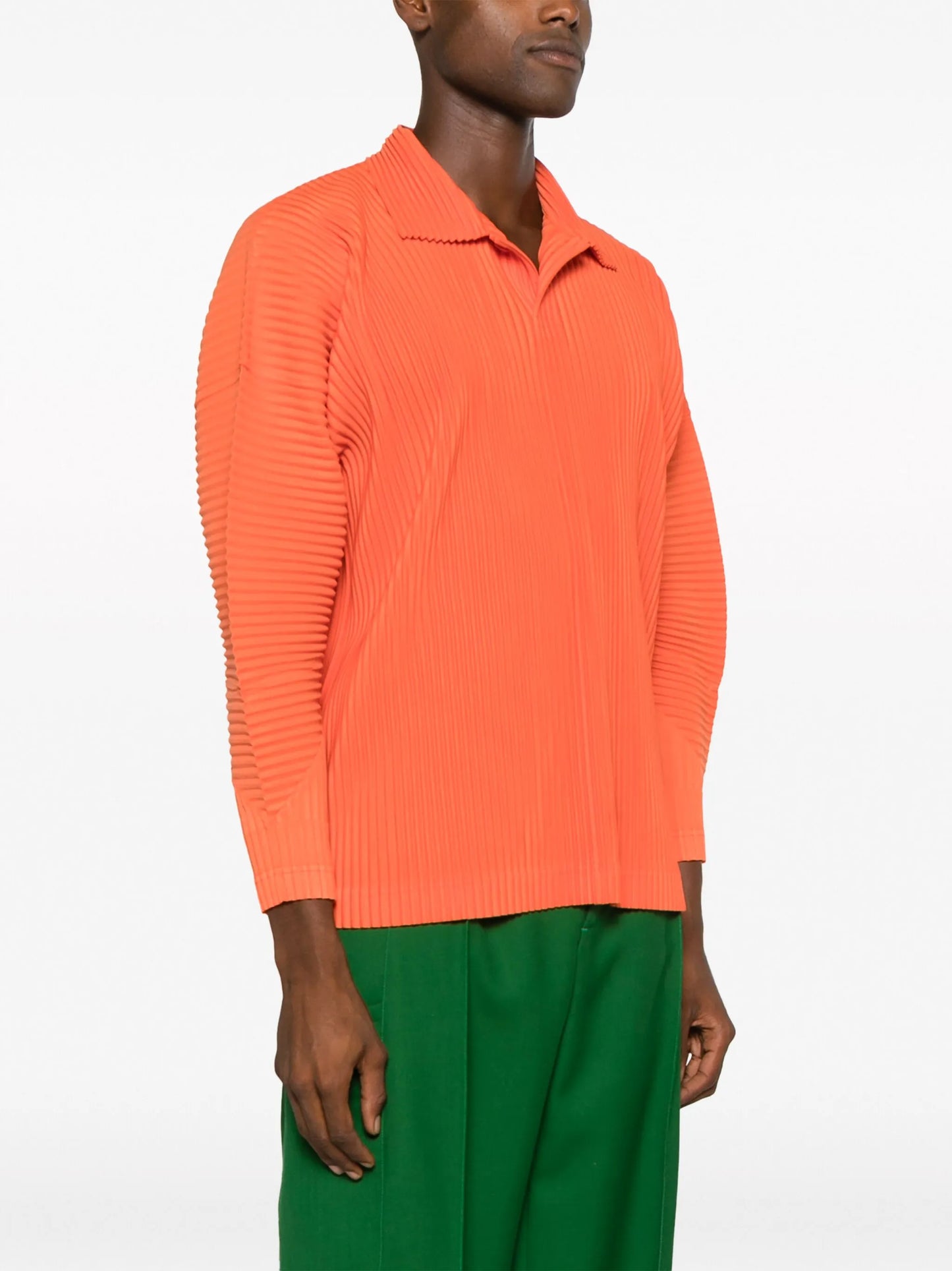MC August button-up shirt