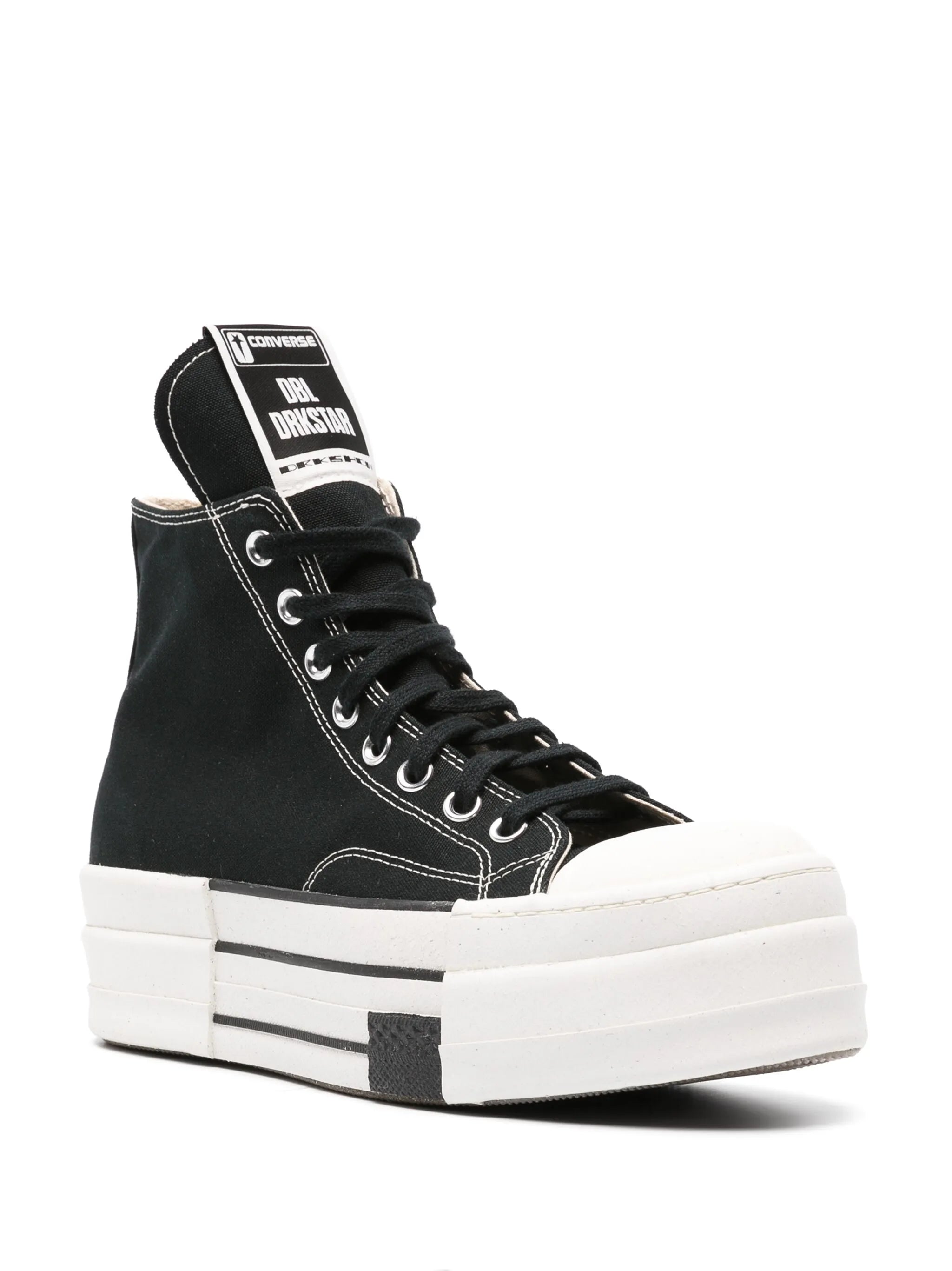 x DRKSHDW DRKSTAR lace-up sneakers